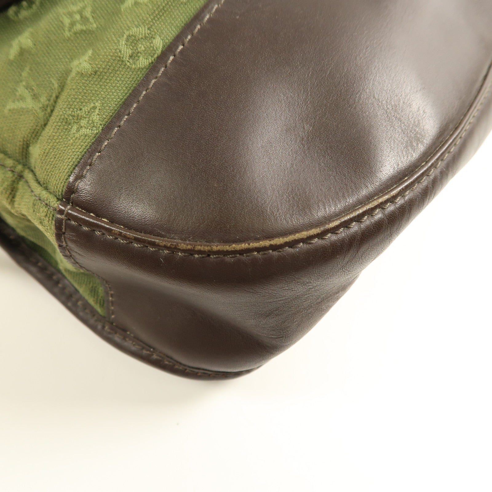 LOUIS VUITTON 帆布/皮革Mini Marjoly金扣肩背袋