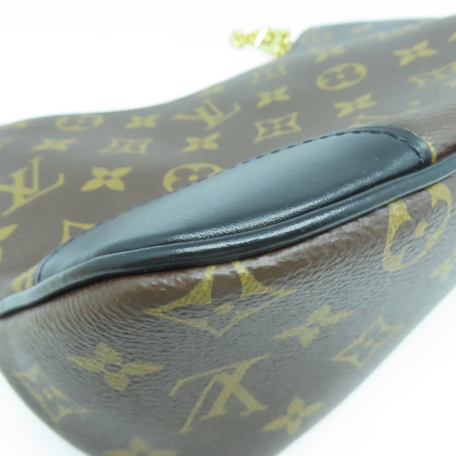LOUIS VUITTON Monogram Boulogne金扣肩背袋啡色