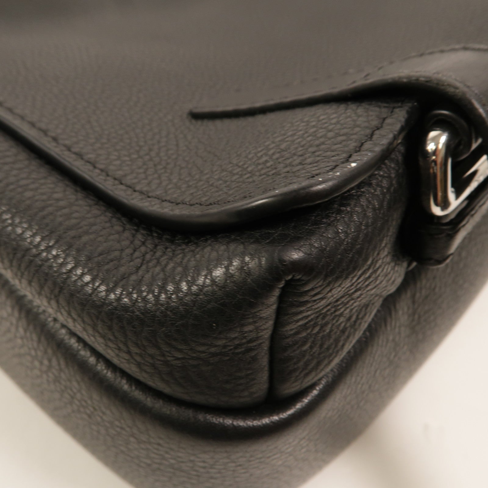 LOEWE 牛皮皮革Military Messenger XS肩背袋
