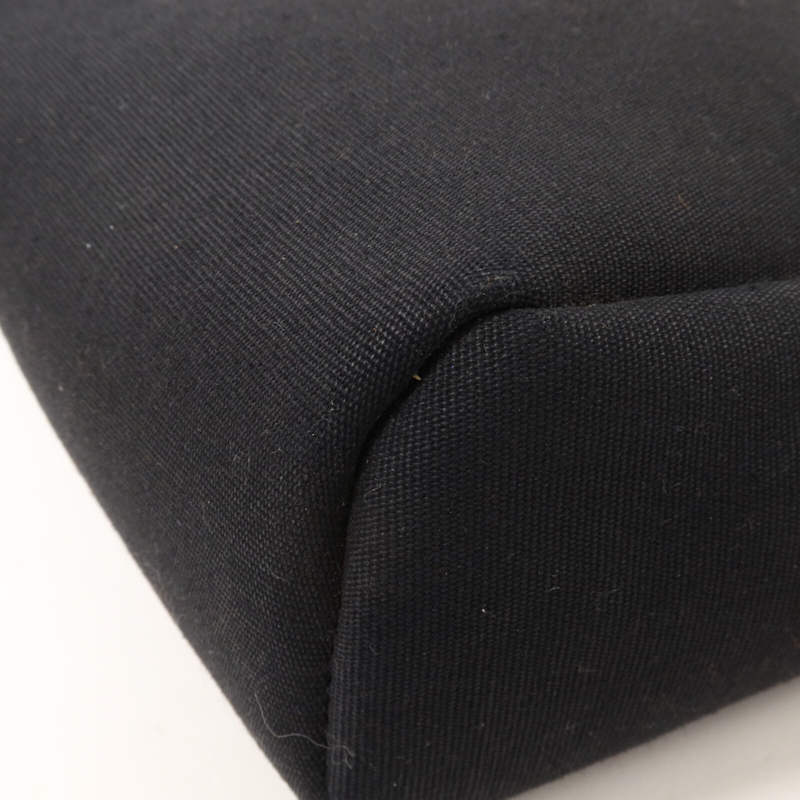 HERMES 帆布Vintage Herbag Mini肩背袋Noir