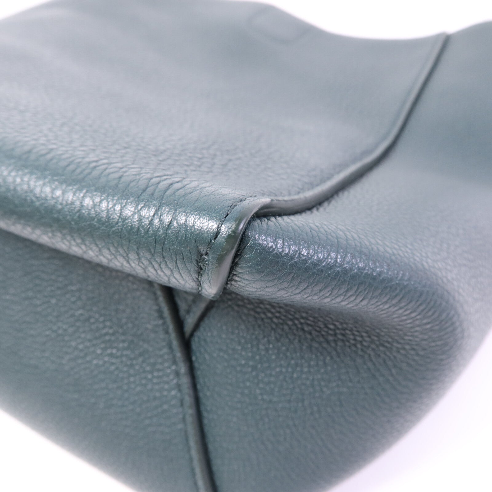 CELINE 牛皮皮革Small Sangle Bucket金扣肩背袋