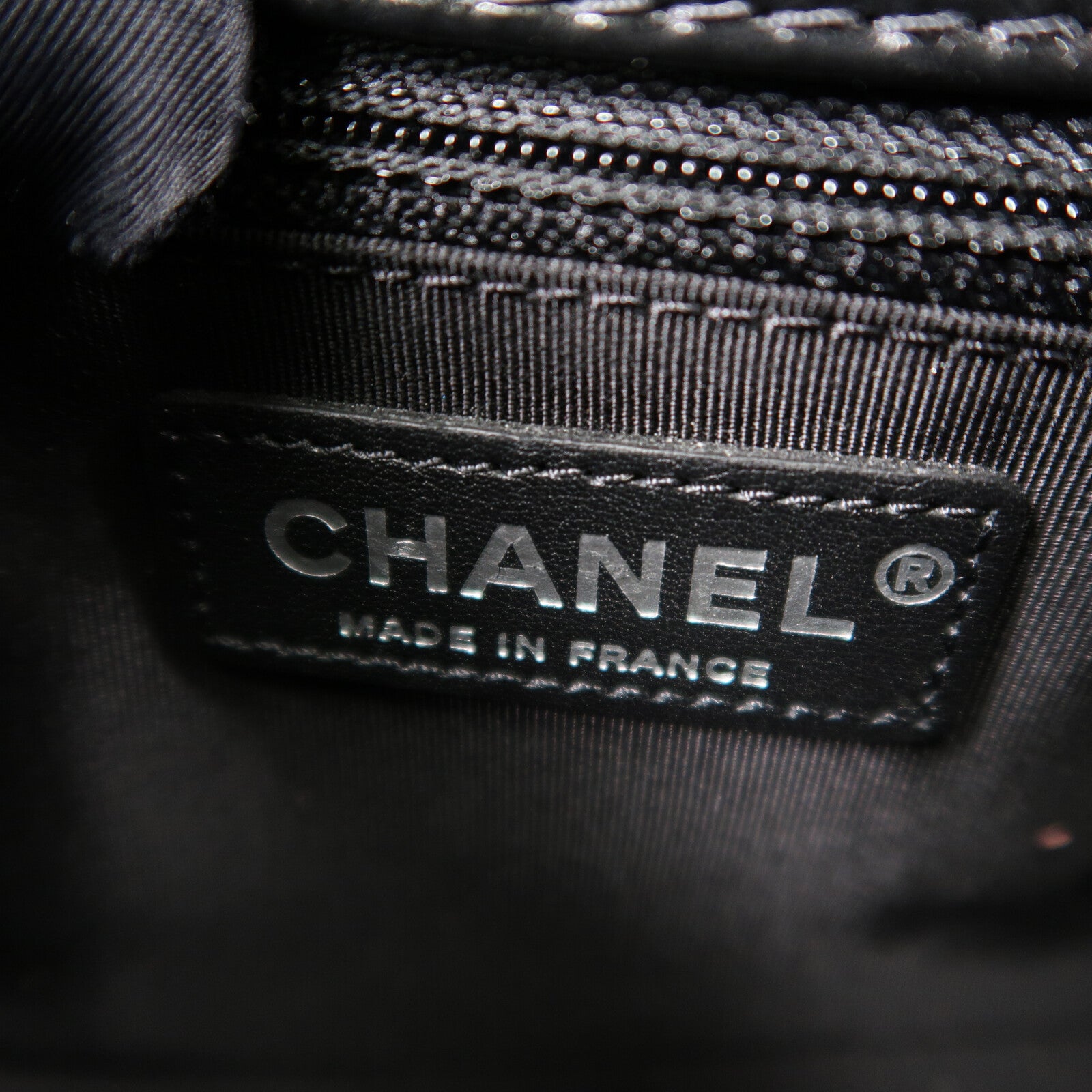 CHANEL 牛皮皮革Braid Chain Flap鏈帶肩背袋