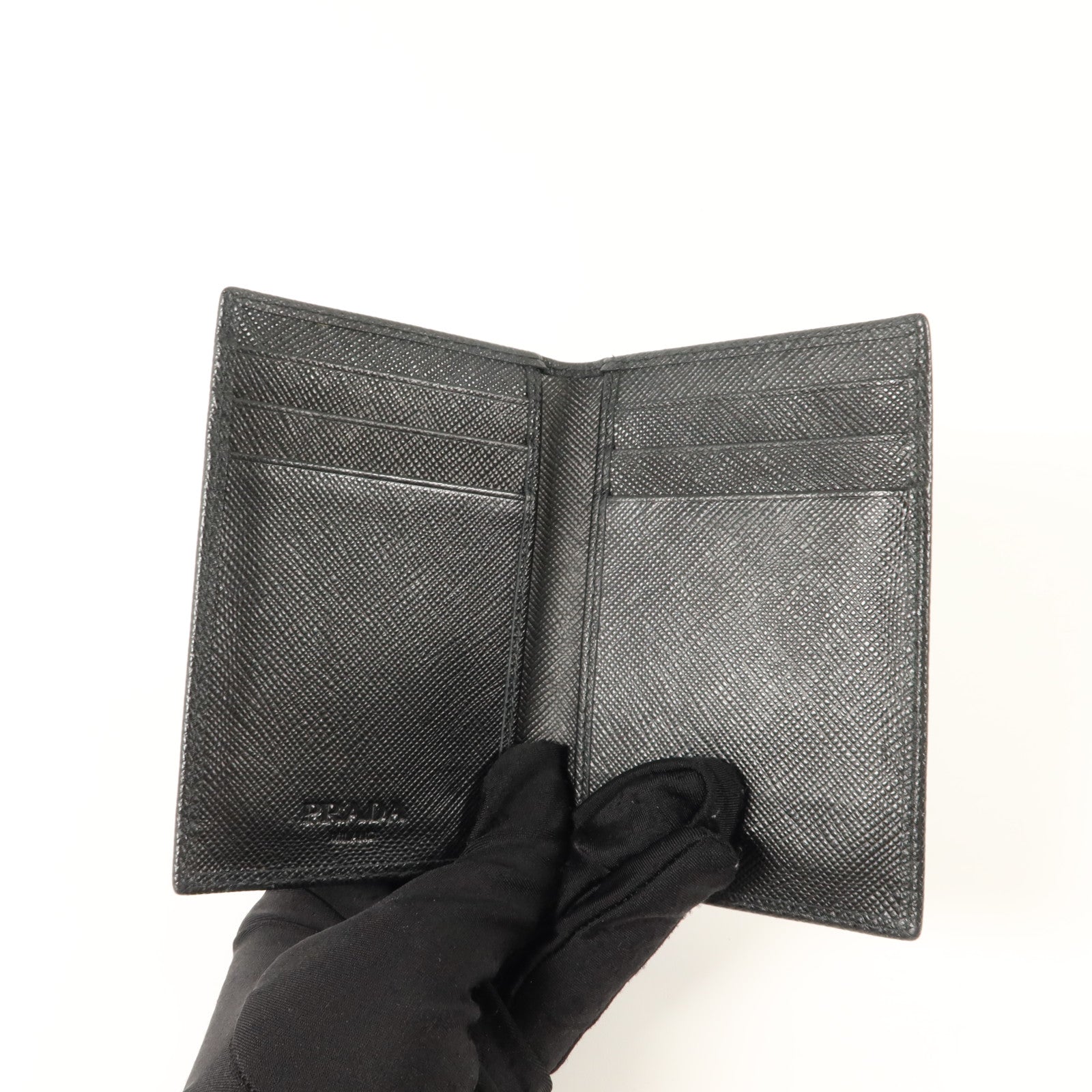 PRADA Saffiano皮革Card Holder卡片套