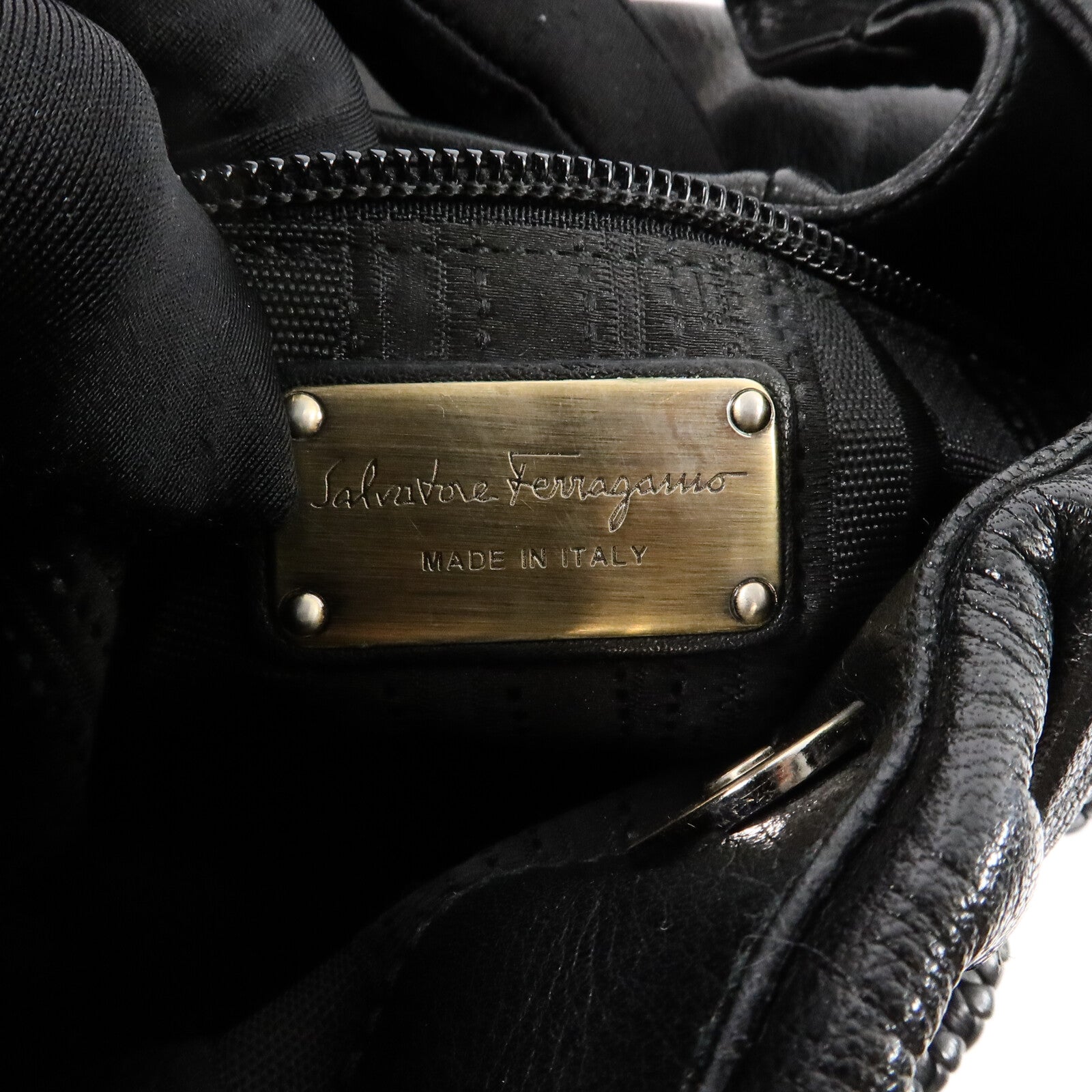 Salvatore Ferragamo 牛皮皮革Shoulder Bag肩背袋