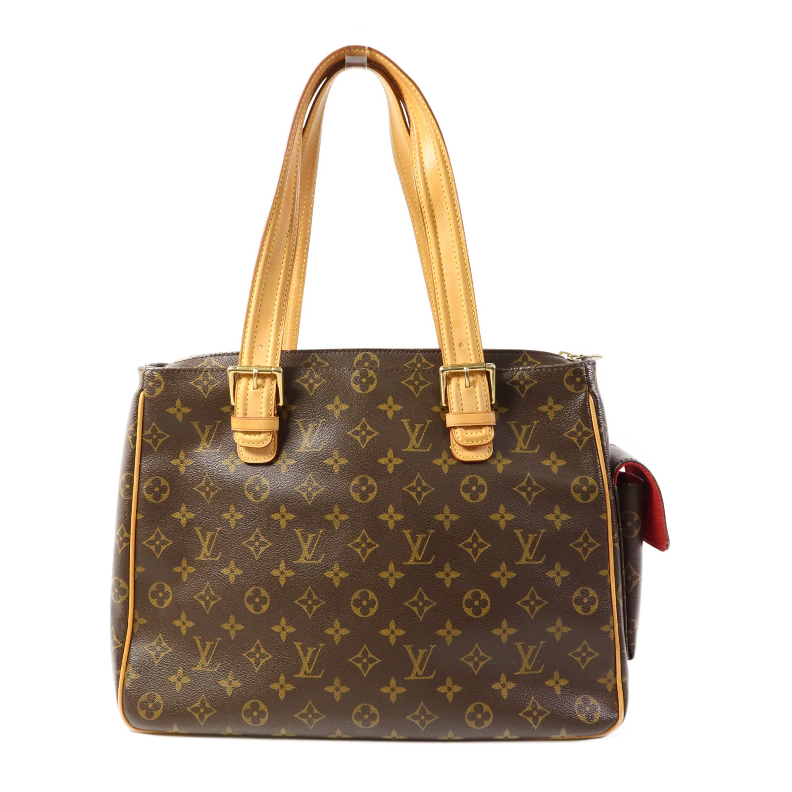 LOUIS VUITTON Monogram Multipli Cite金扣肩背袋