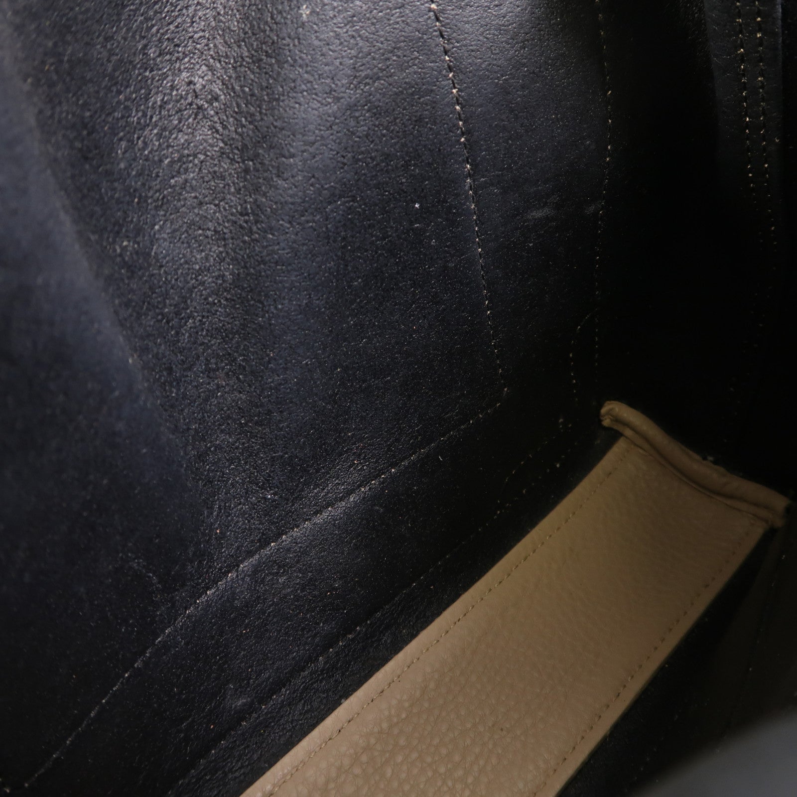 BALENCIAGA 【激減優惠】牛皮皮革Navy Cabas XS銀扣手挽袋