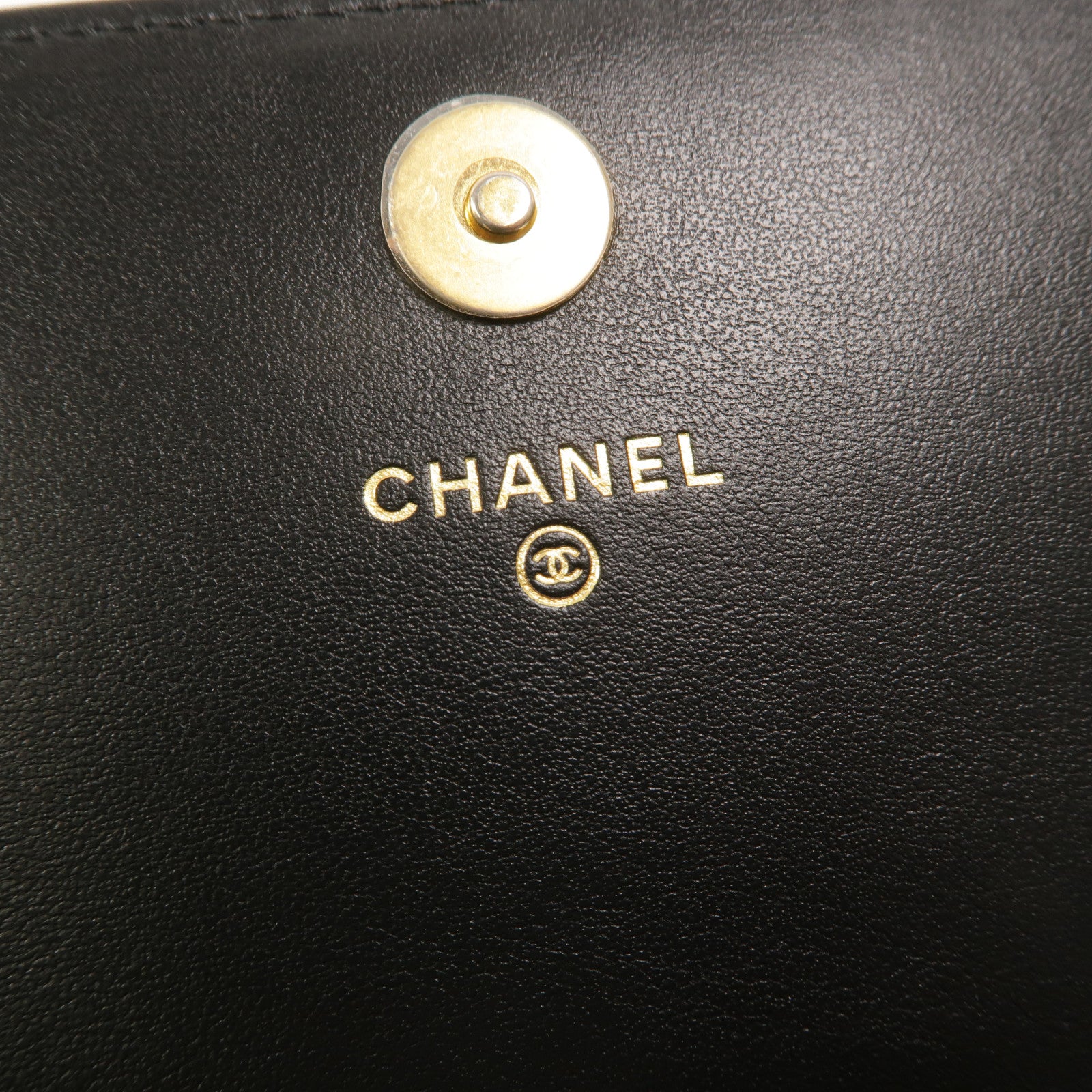 CHANEL 牛皮皮革Mini Boy鏈帶肩背袋