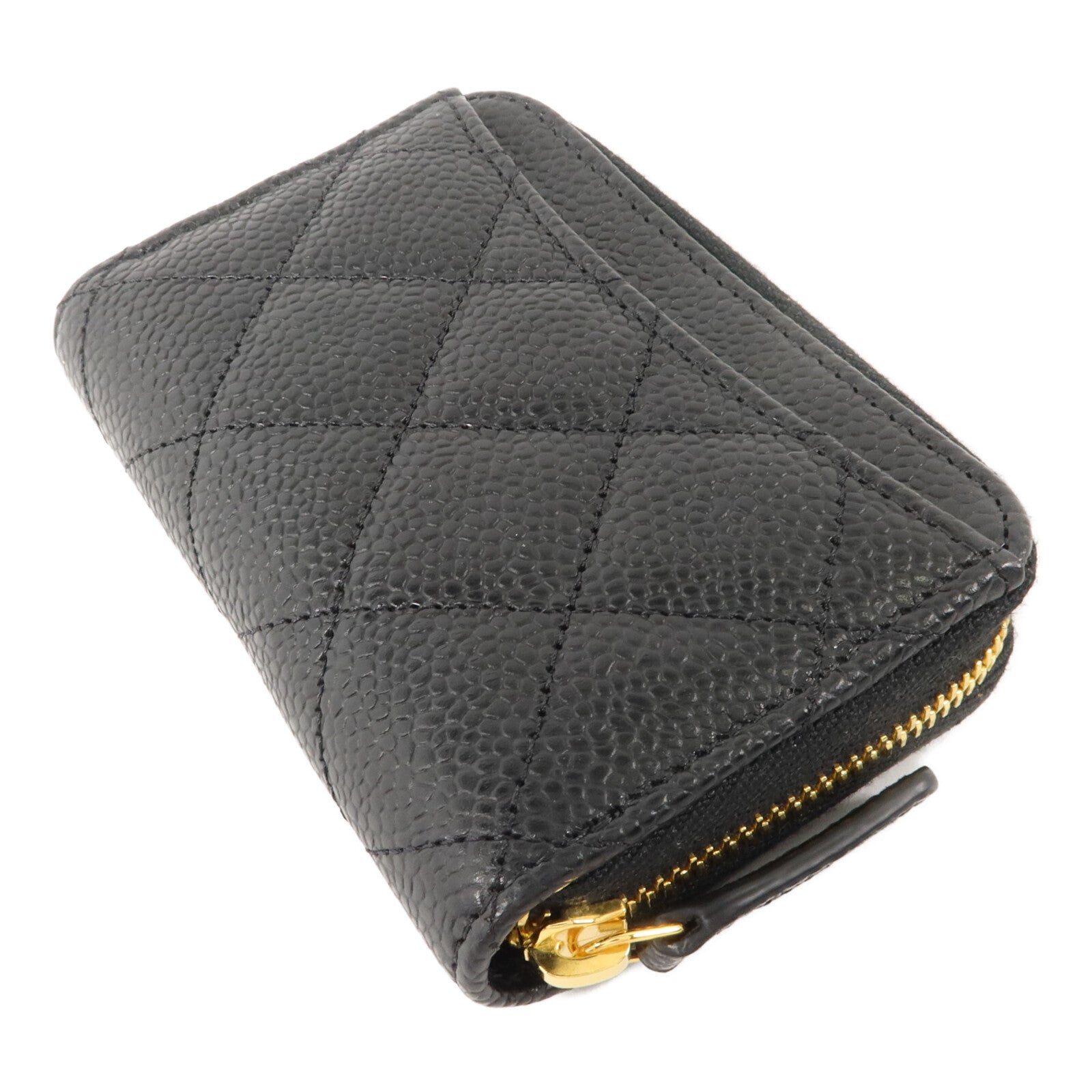 CHANEL 牛皮皮革Classic Zipped Coin Purse零錢包