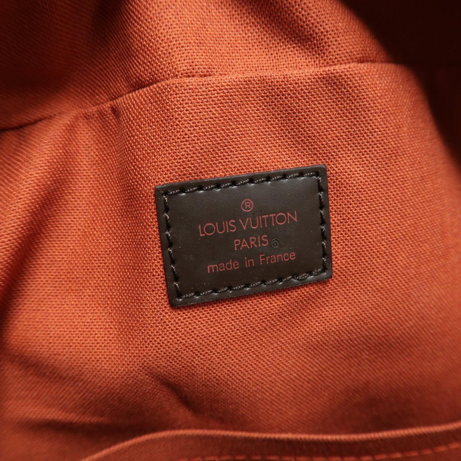 LOUIS VUITTON 【激減優惠】Damier Ebene Oraf GM金扣肩背袋啡色
