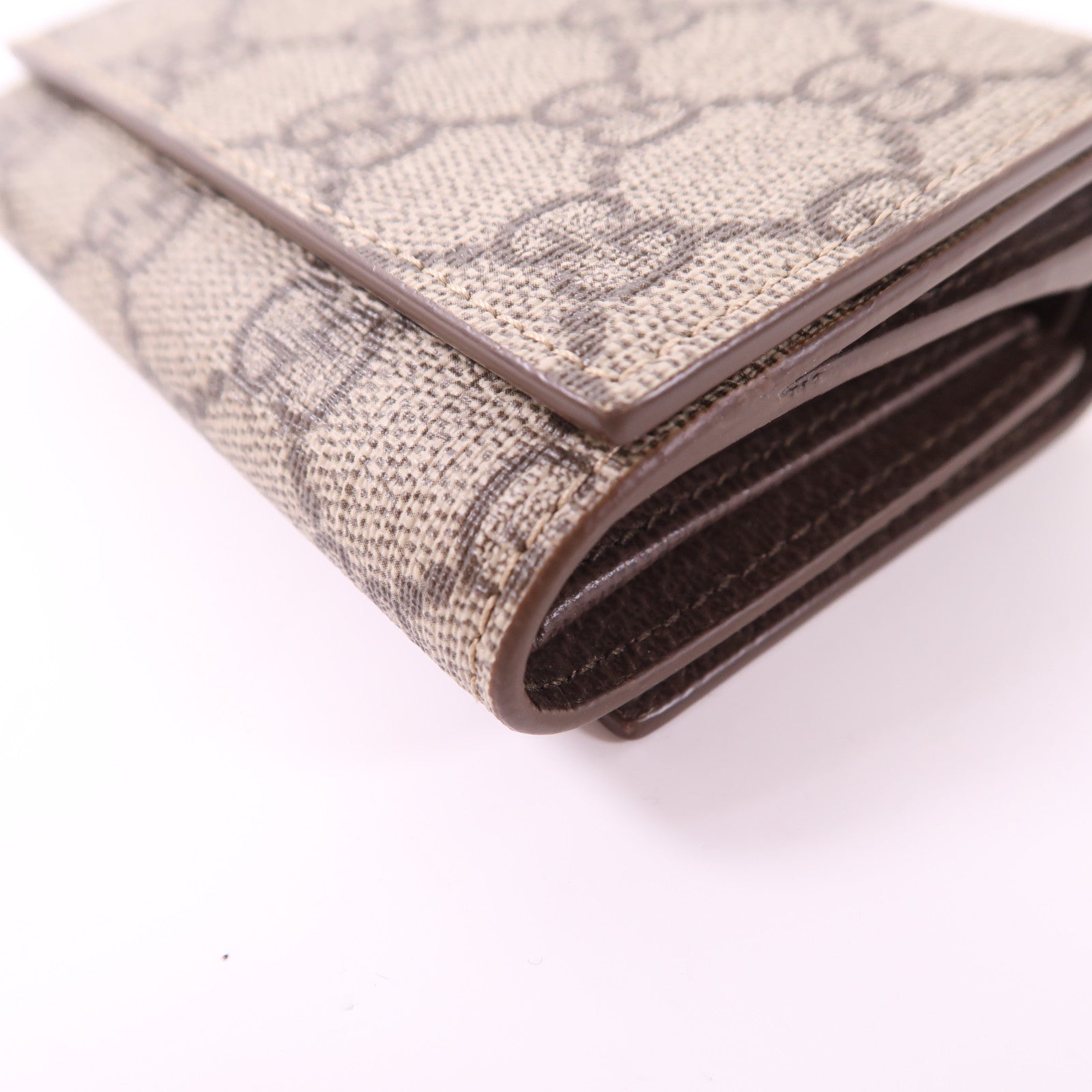 GUCCI 塗層帆布Ivory Interior GG錢包