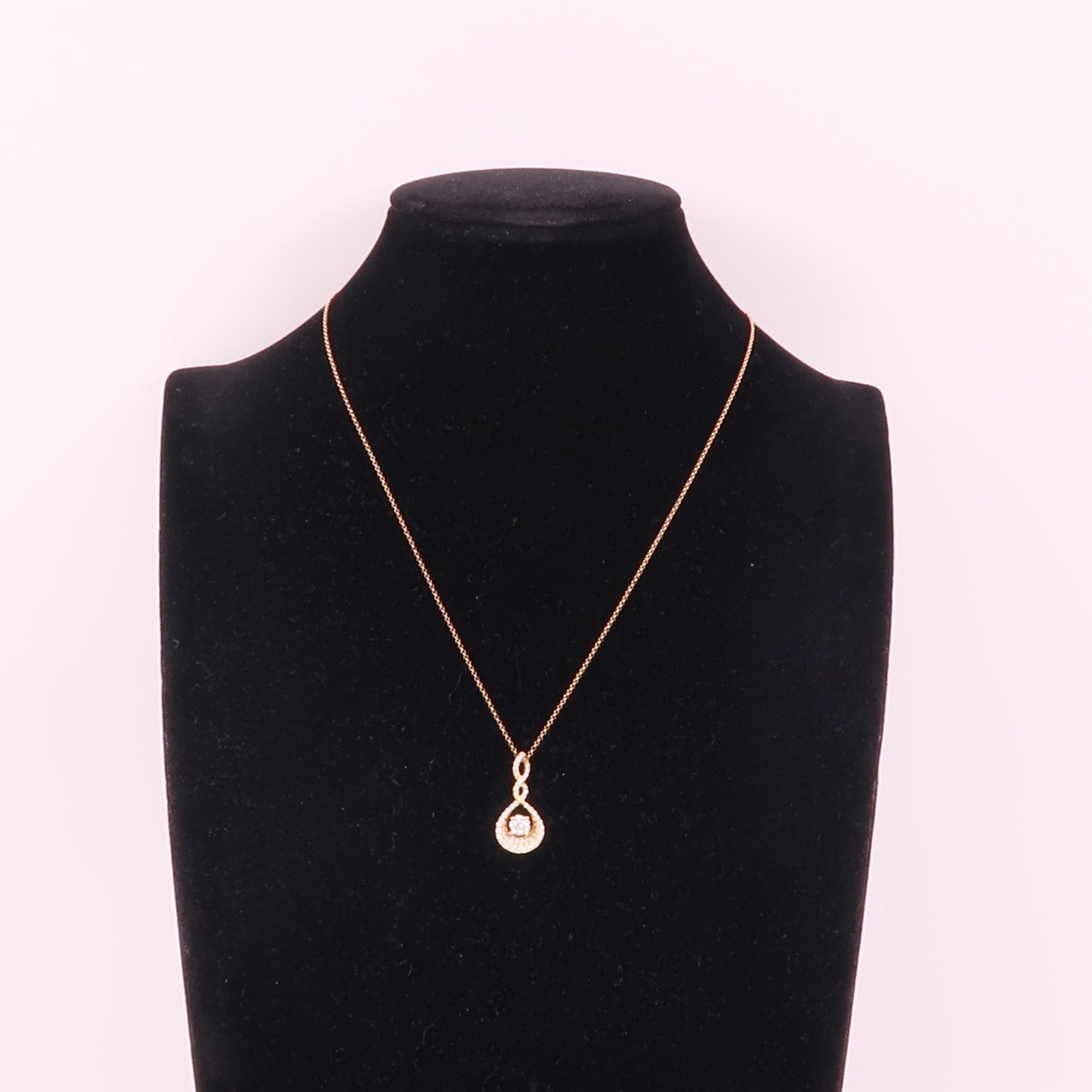 JEWELRY 【激減優惠】18K玫瑰金Diamond Necklace鑽石項鍊