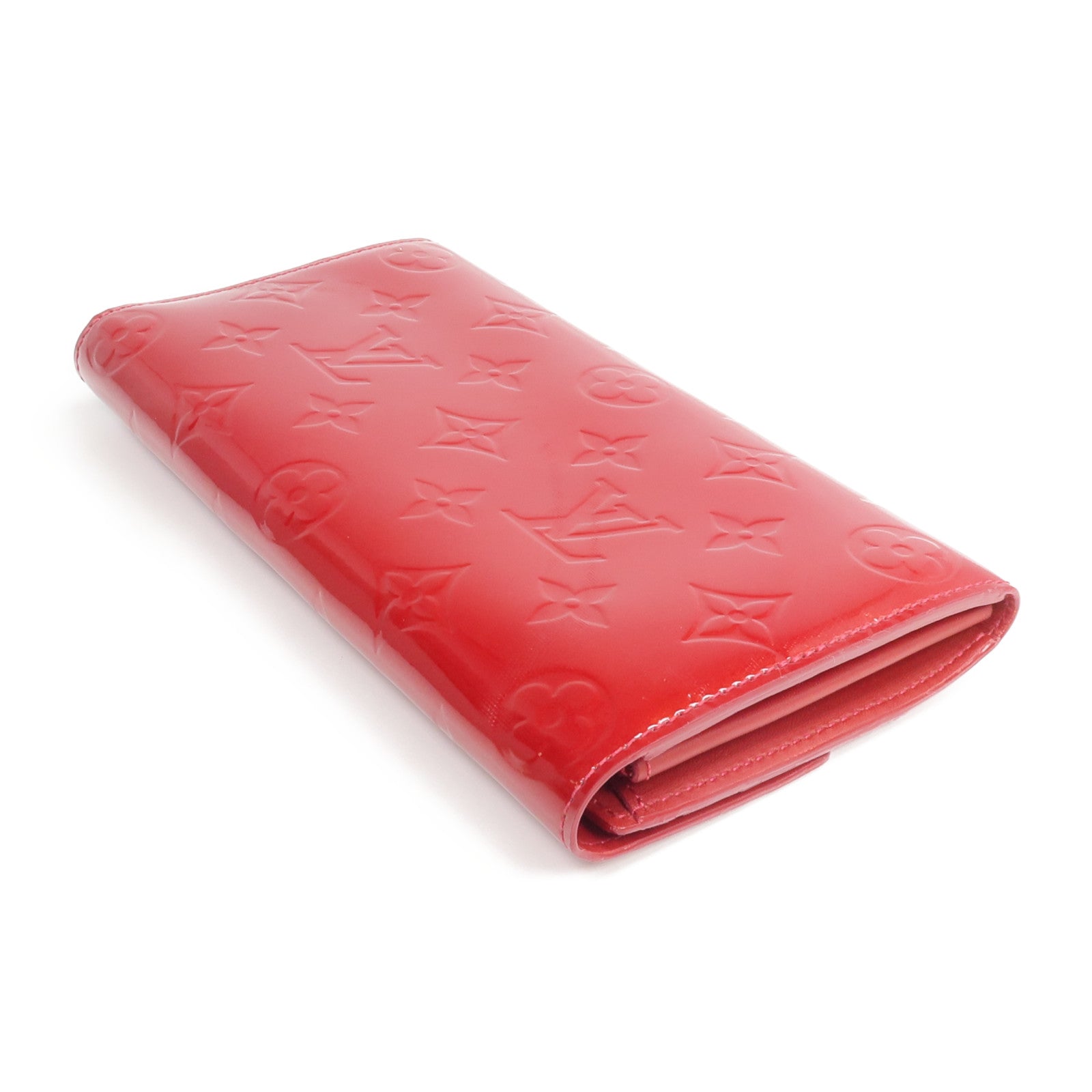 LOUIS VUITTON Monogram Vernis Portefeuille Sarah長錢包