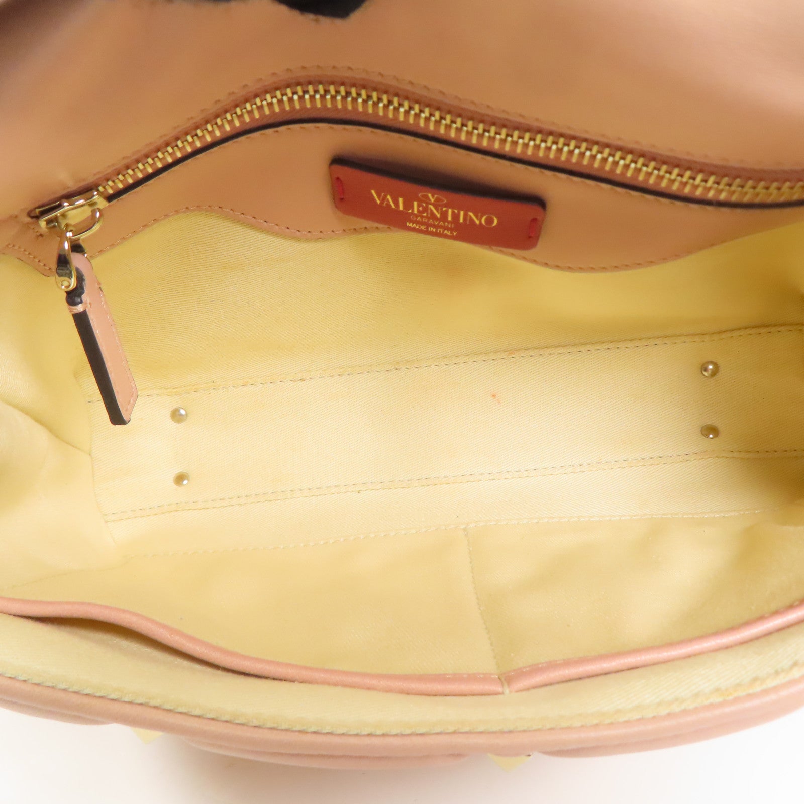 Valentino 羊皮皮革Shoulder Bag金扣肩背袋