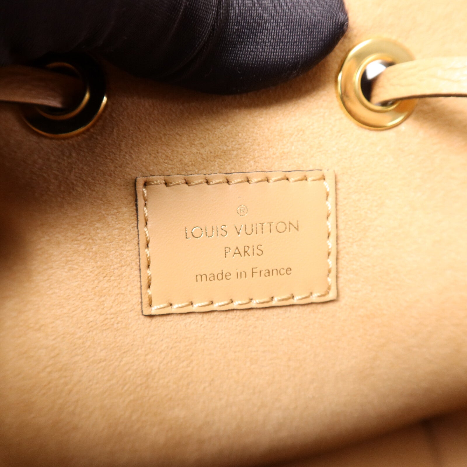LOUIS VUITTON Monogram Empreinte Neo Noe金扣手挽帥背兩用袋