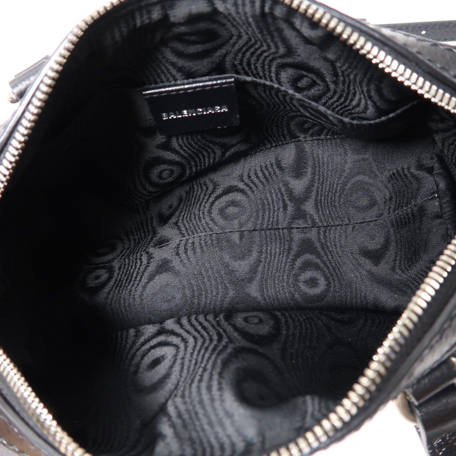 BALENCIAGA 【激減優惠】帆布Balenciaga x Gucci Hacker Project銀扣手挽肩背兩用袋黑色