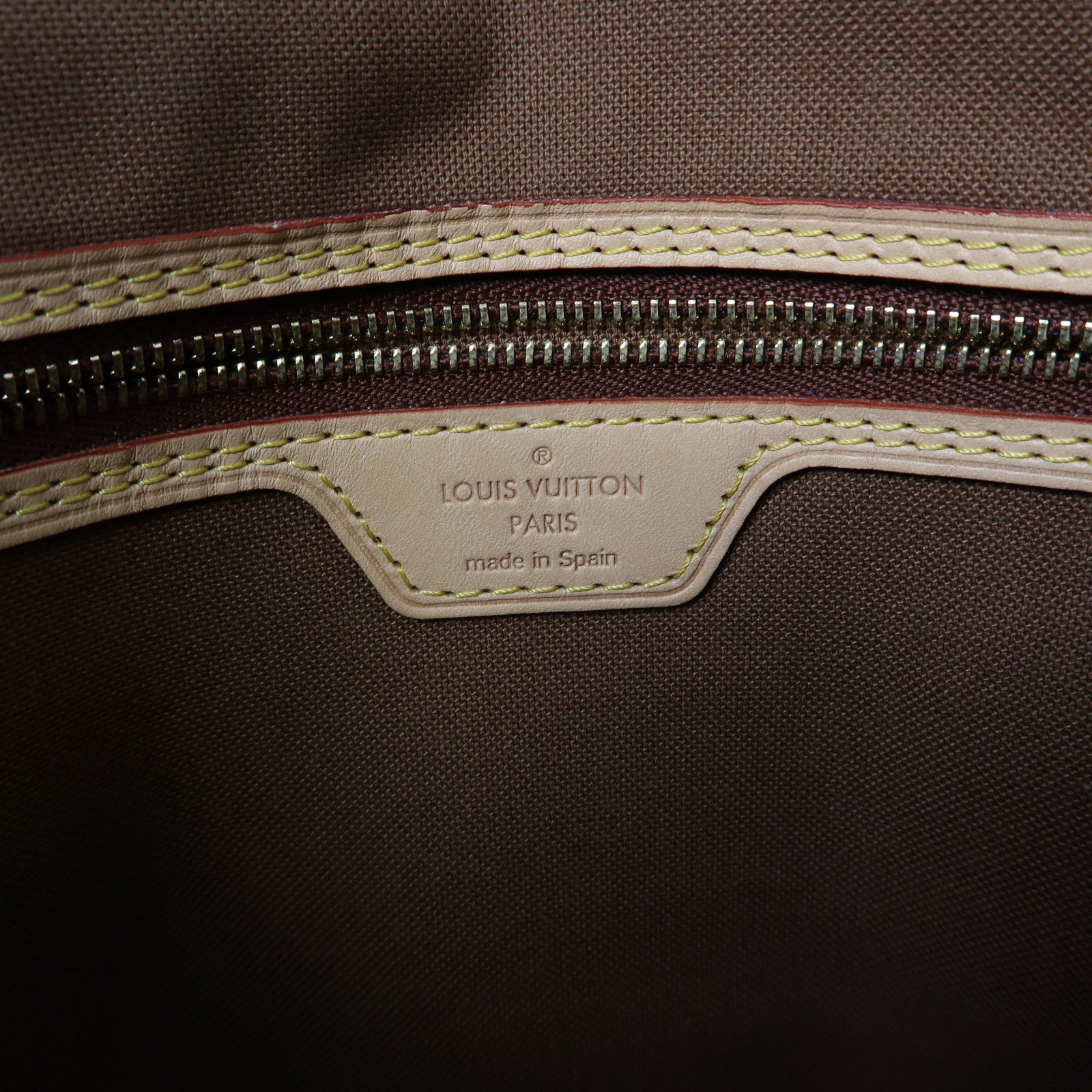 LOUIS VUITTON Monogram All In MM金扣肩背袋啡色