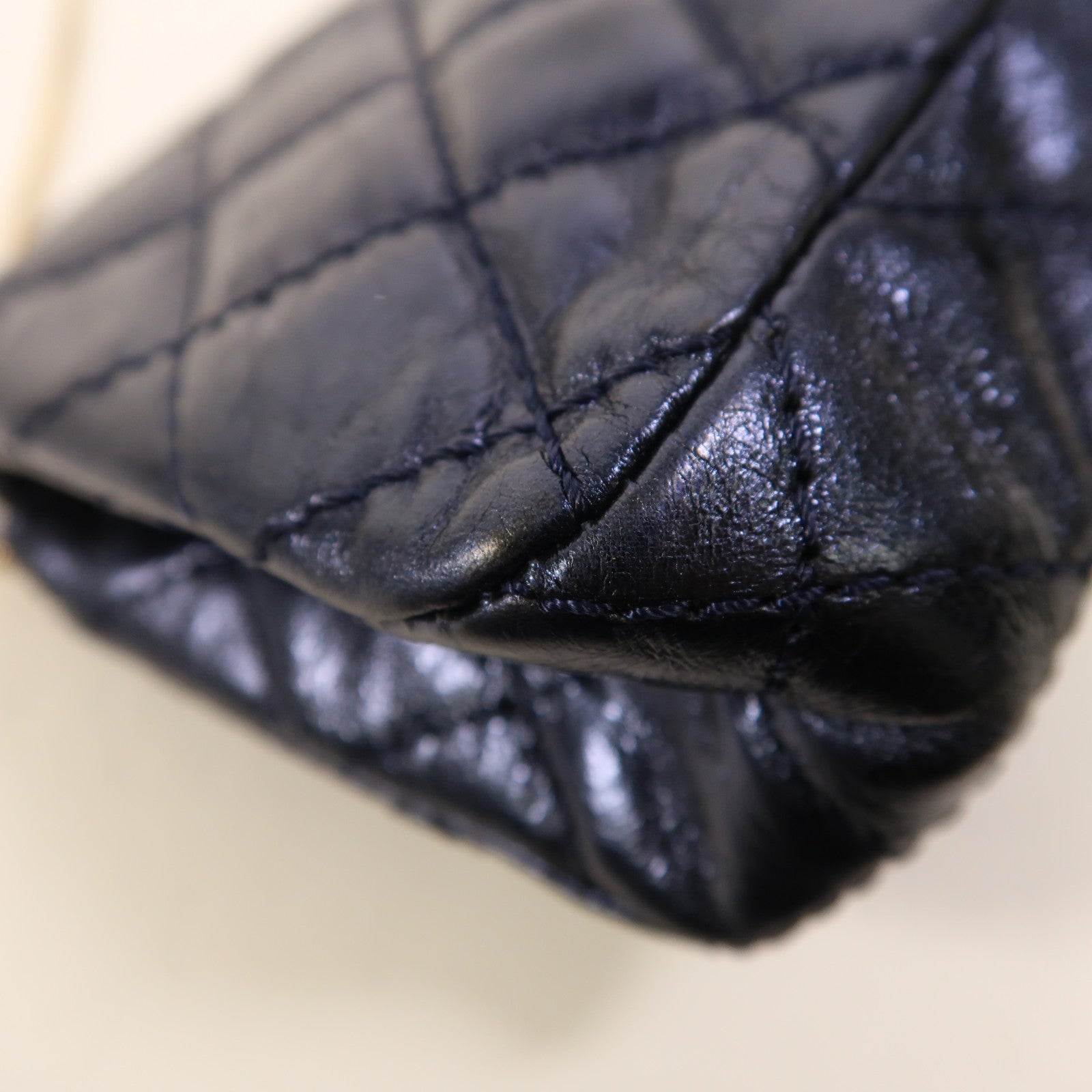 CHANEL 皮革2.55金扣鏈帶肩背袋