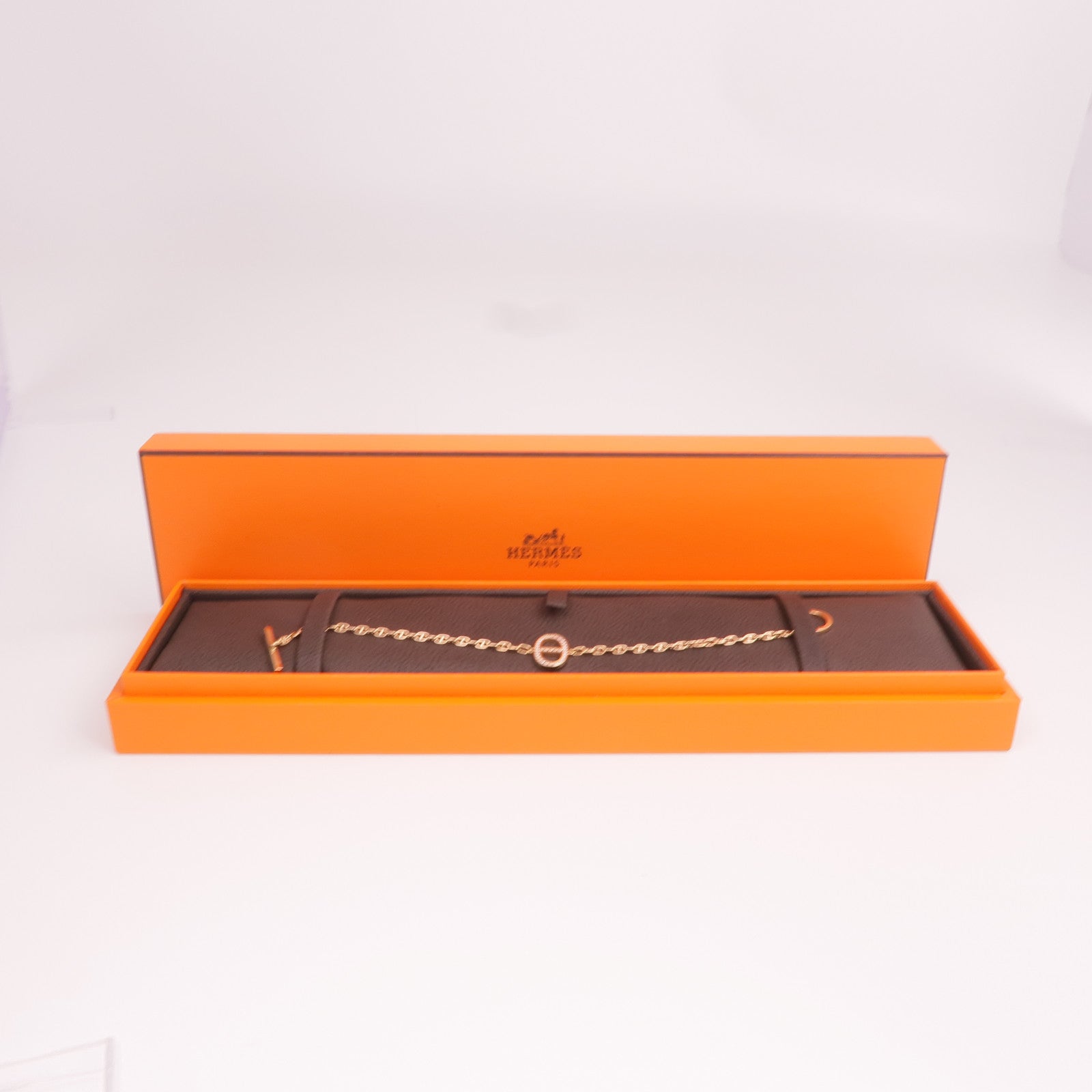 HERMES 18K玫瑰金Farandole Bracelet手鏈