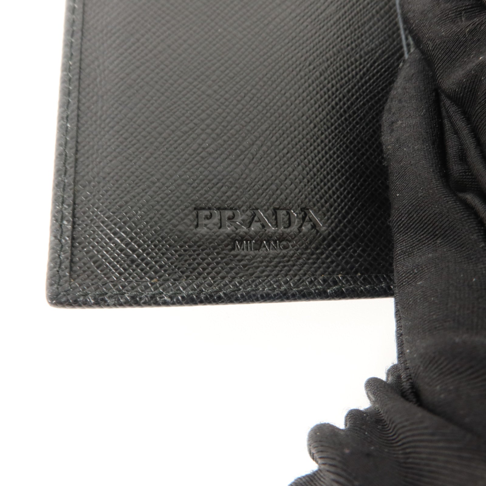 PRADA Saffiano皮革Card Holder卡片套