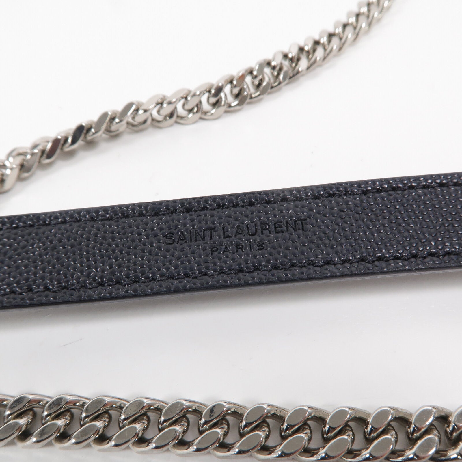 SAINT LAURENT 牛皮皮革Envelope Small鏈帶肩背袋