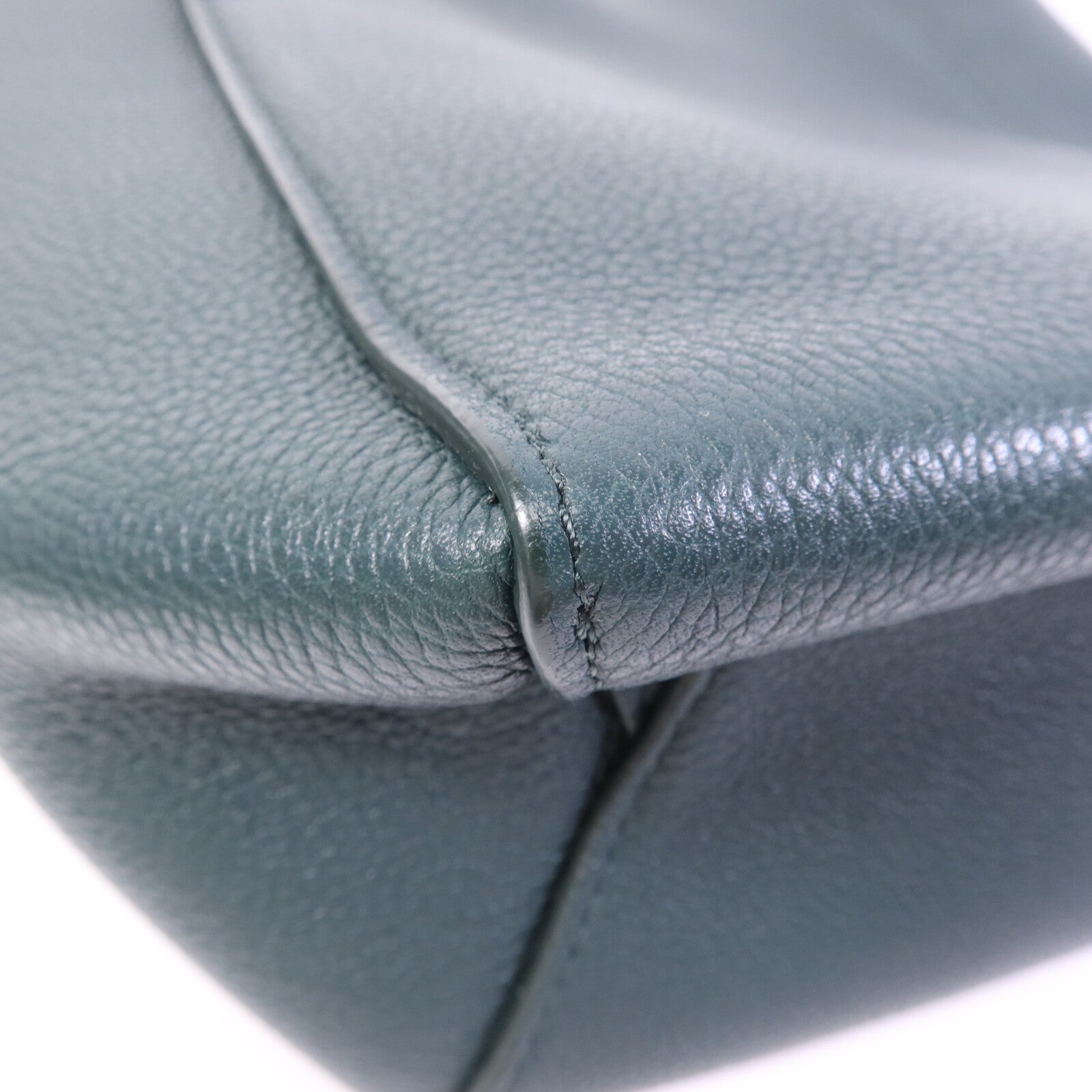 CELINE 牛皮皮革Small Sangle Bucket金扣肩背袋