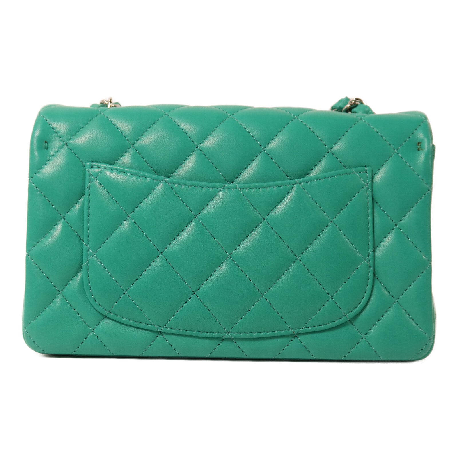 CHANEL 羊皮皮革Mini Classic 20鏈帶肩背袋