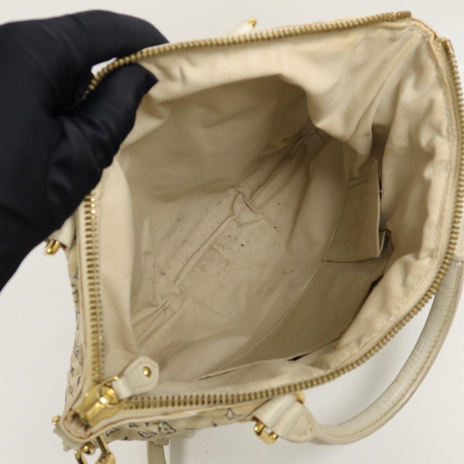 LOUIS VUITTON Monogram mini Croisette Marina PM手挽肩背兩用袋