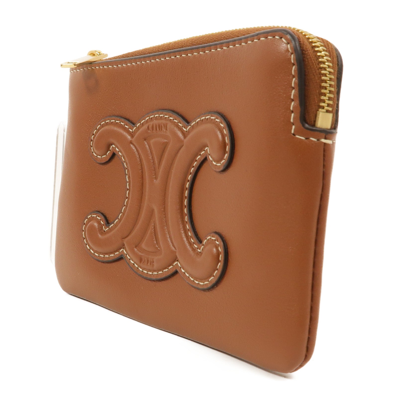 CELINE 牛皮皮革Coin and Card Pouch零錢包