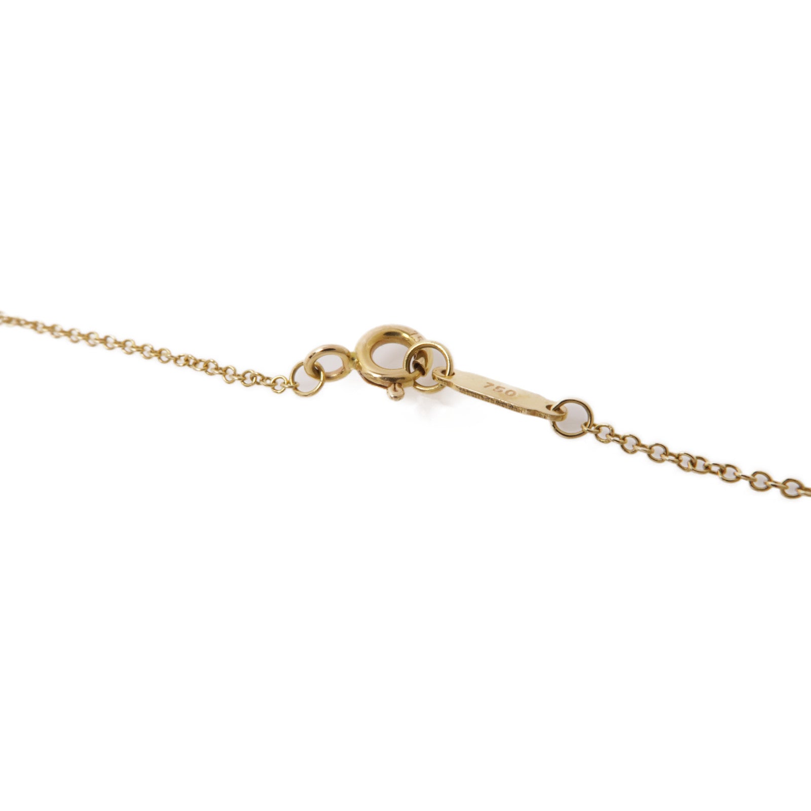 TIFFANY＆CO 18K黃金Key Necklace項鍊
