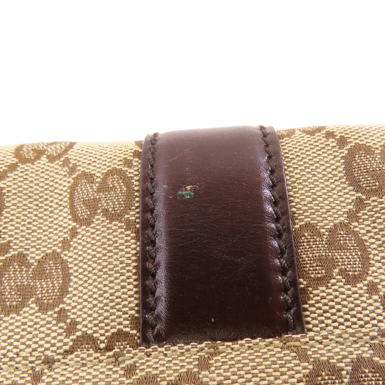 GUCCI 帆布Waist Bag銀扣腰包