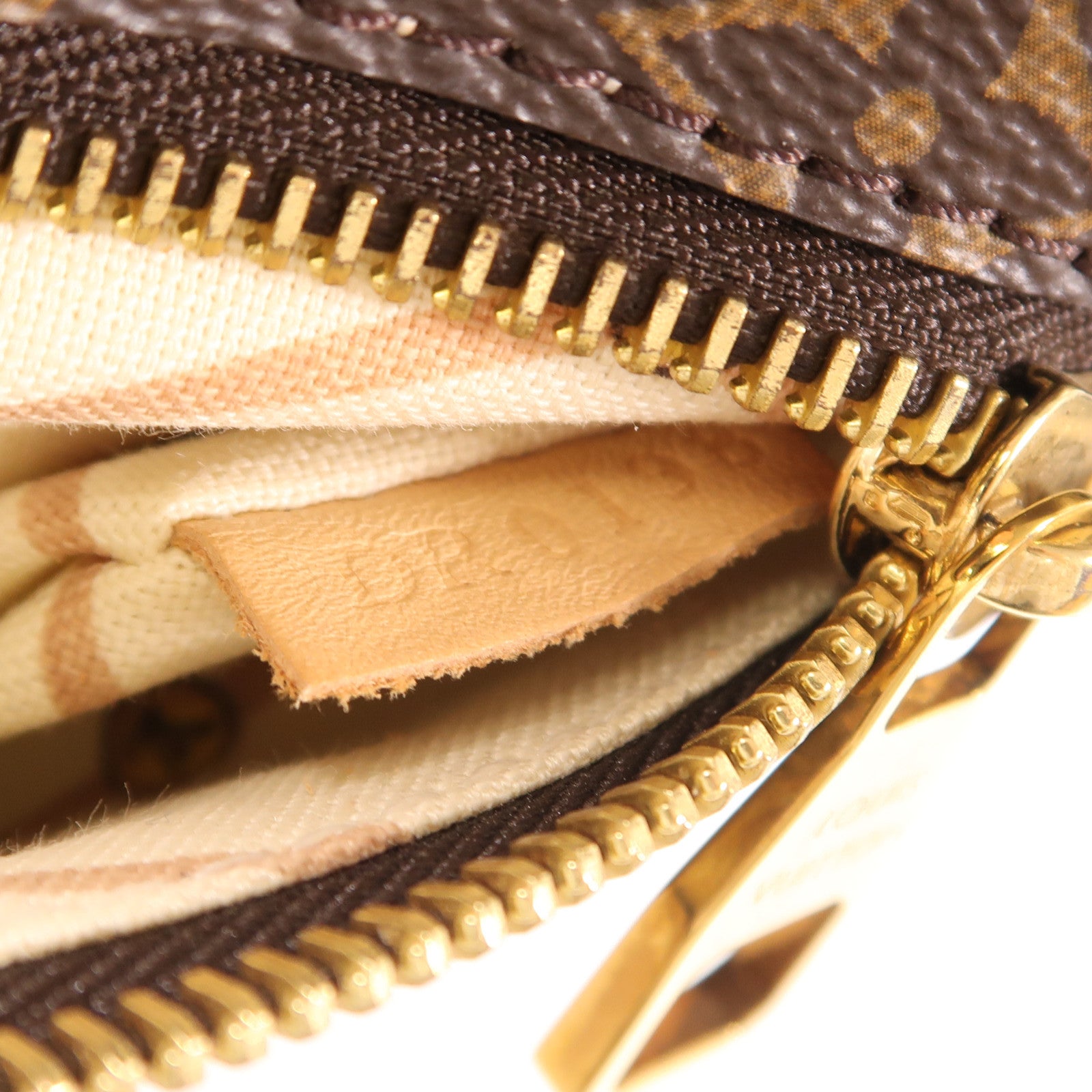 LOUIS VUITTON【激減優惠】 Monogram Summer Trunk Pochette Metis金扣手挽肩背兩用袋棕色/彩色