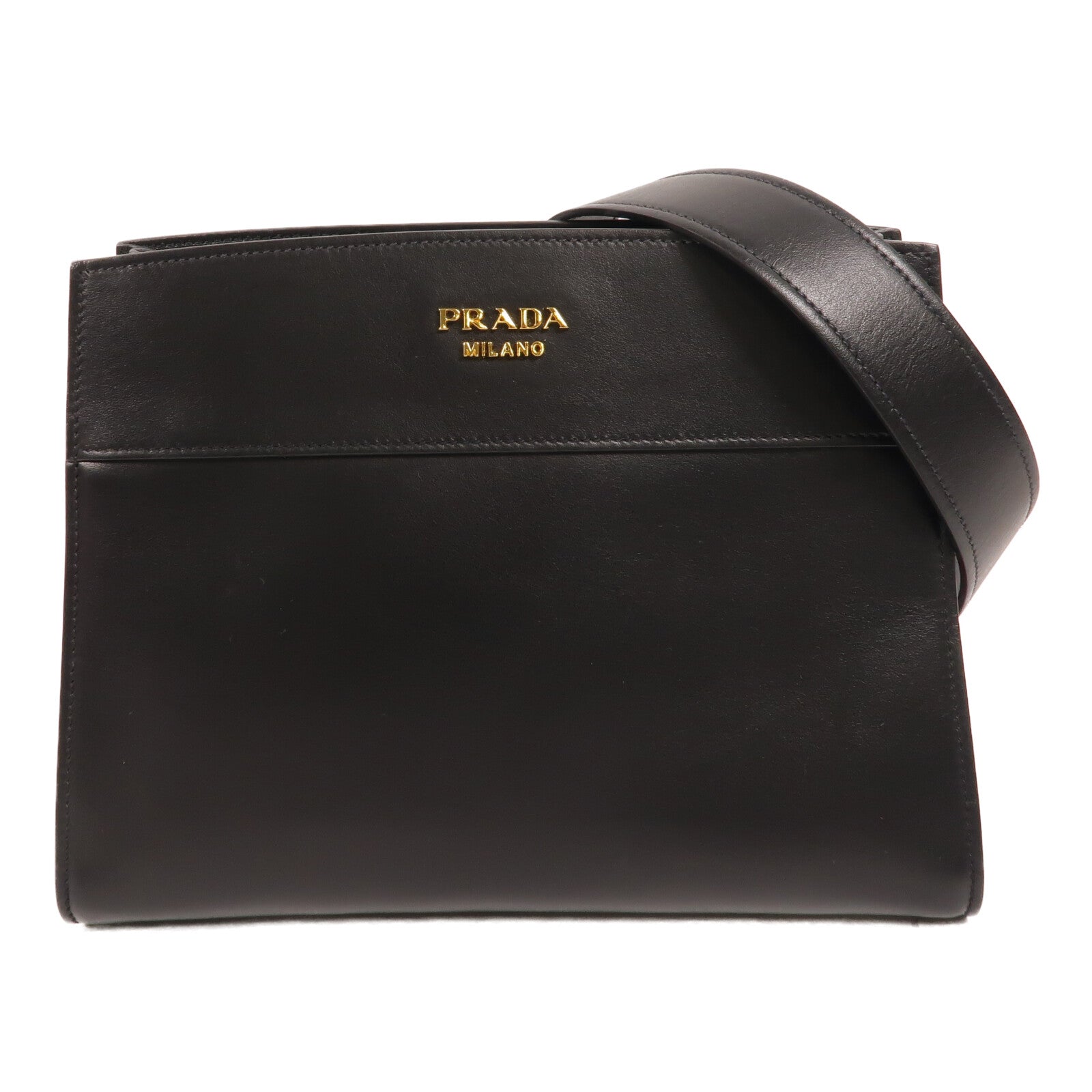 PRADA 牛皮皮革Shoulder Bag肩背袋