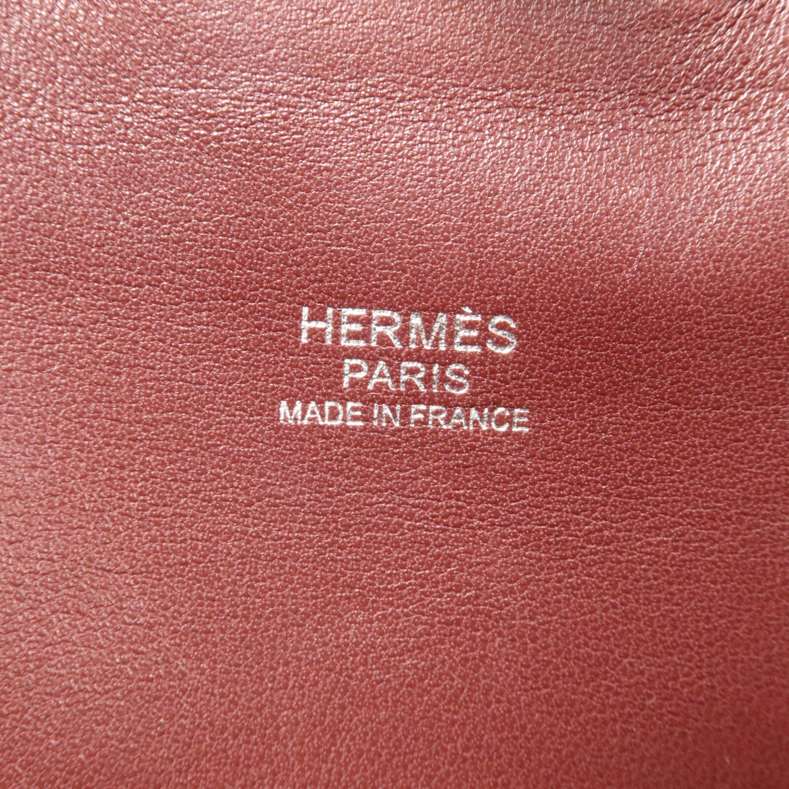 HERMES Evercolor皮革Tool Box 20手挽肩背兩用袋Orange Poppy
