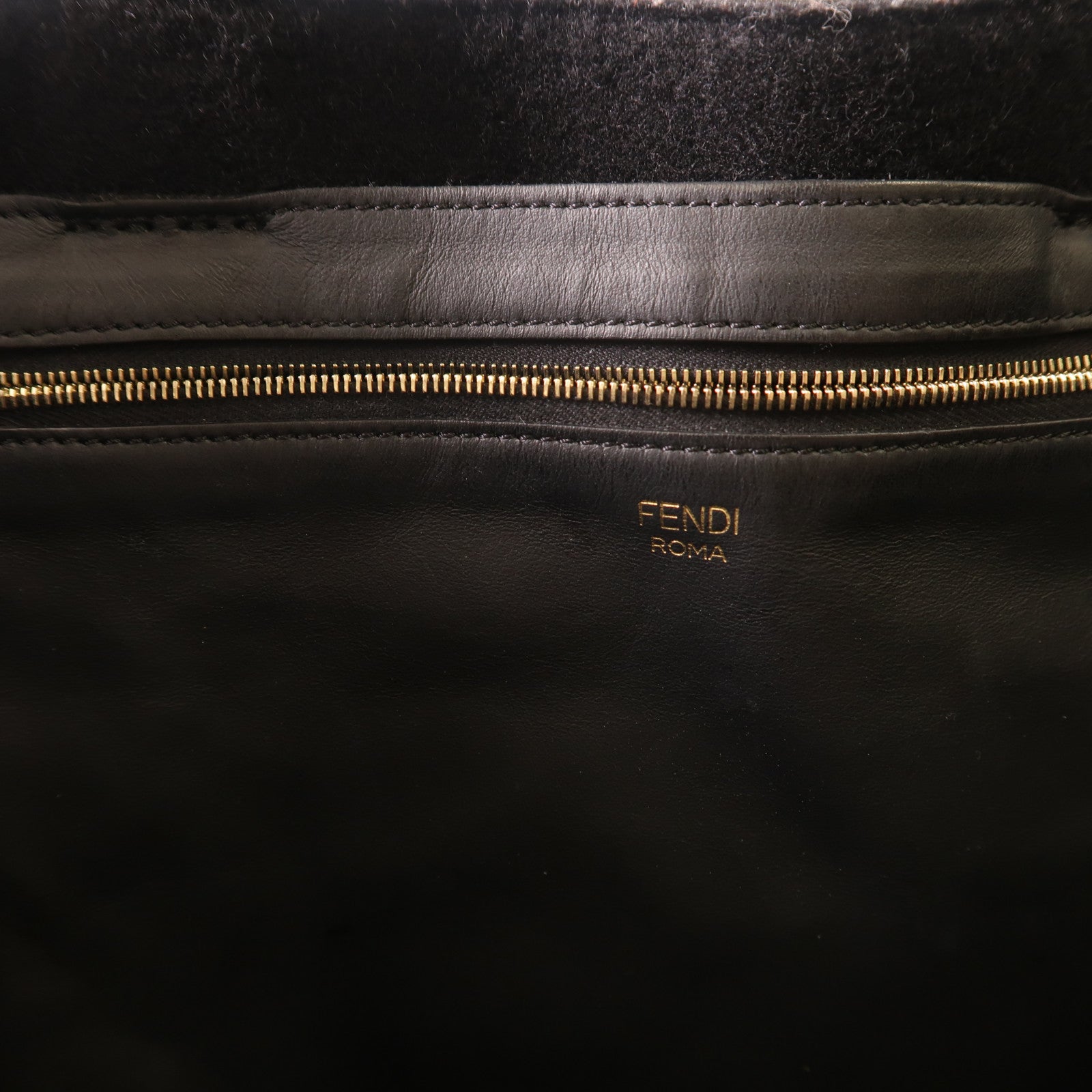 FENDI 塗層帆布Tote Bag金扣手挽袋