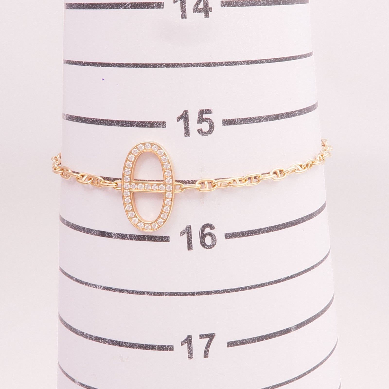 HERMES 18K玫瑰金Farandole Bracelet手鏈
