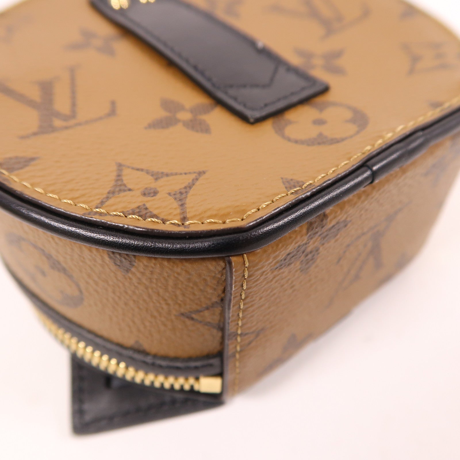 LOUIS VUITTON LV GHW Mini Boite Chapeau 2 Way Bag M68276 Monogram Reverse