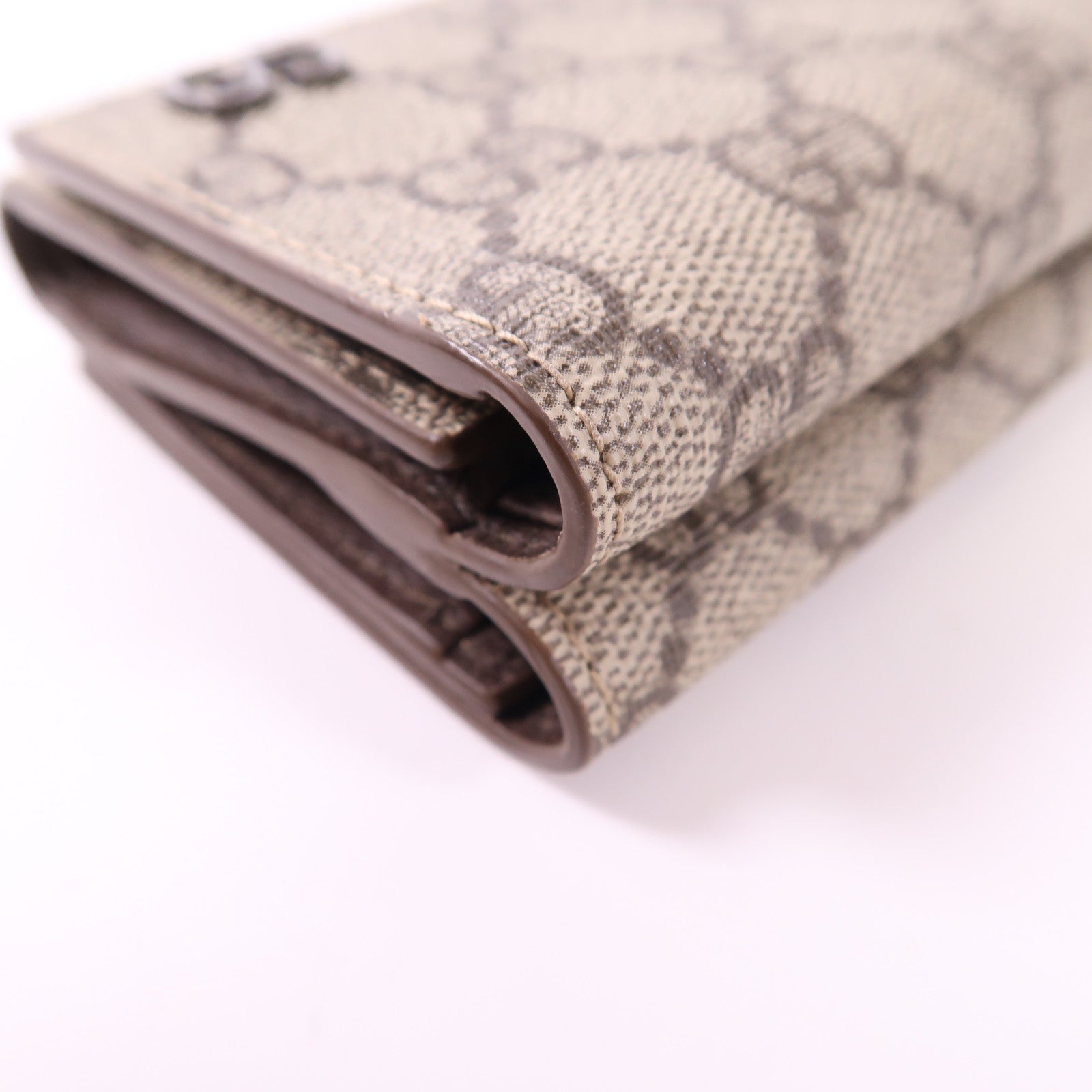 GUCCI 塗層帆布Ivory Interior GG錢包