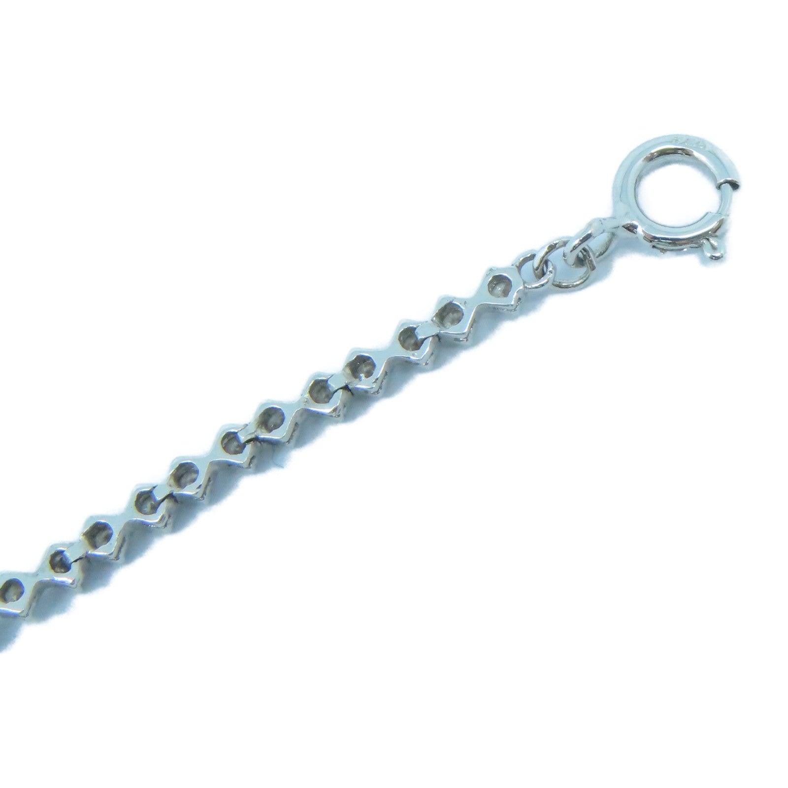 JEWELRY **【激減優惠】18K白金Bracelet0.73ct鑽石手鏈銀色