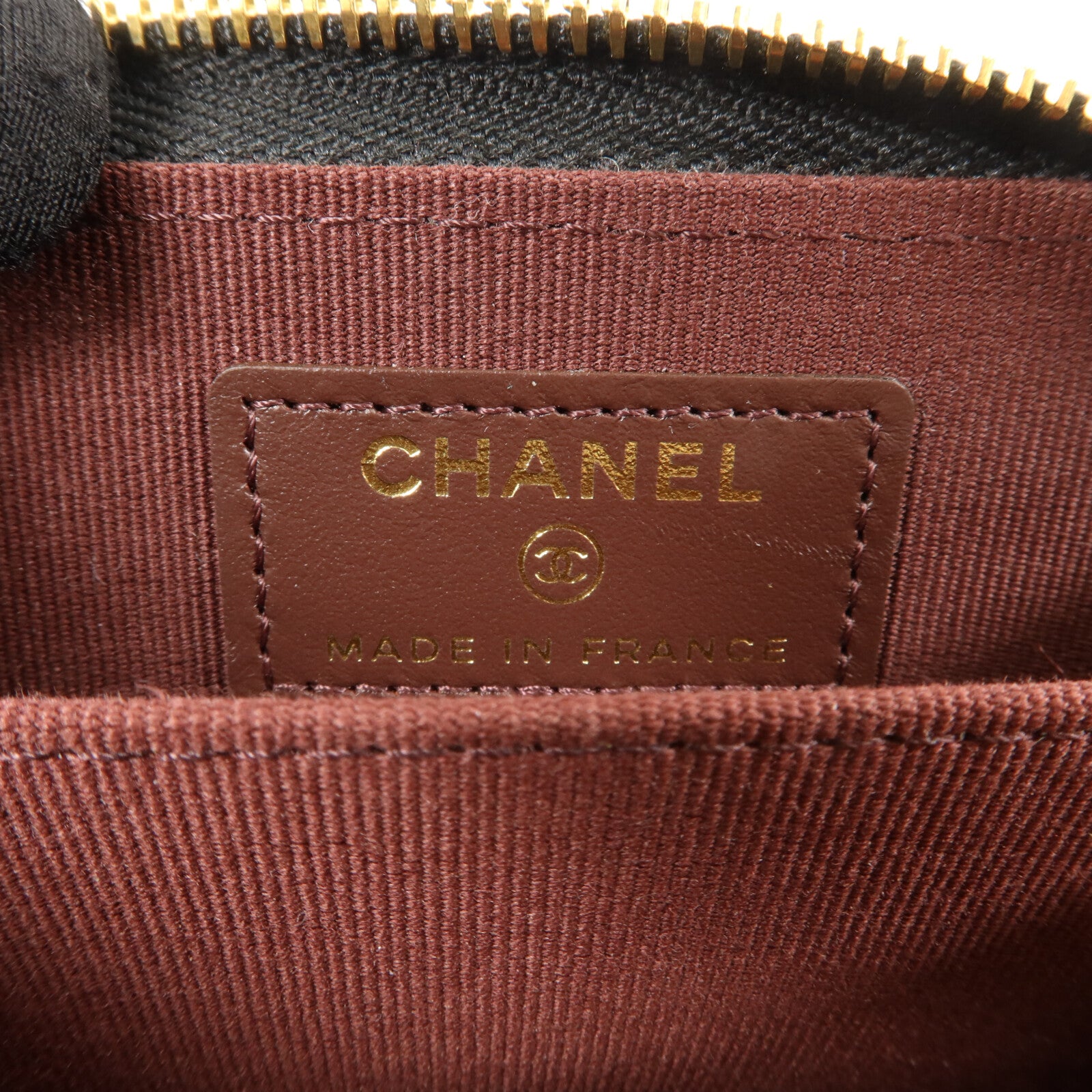 CHANEL 牛皮皮革Classic Zipped Coin Purse零錢包