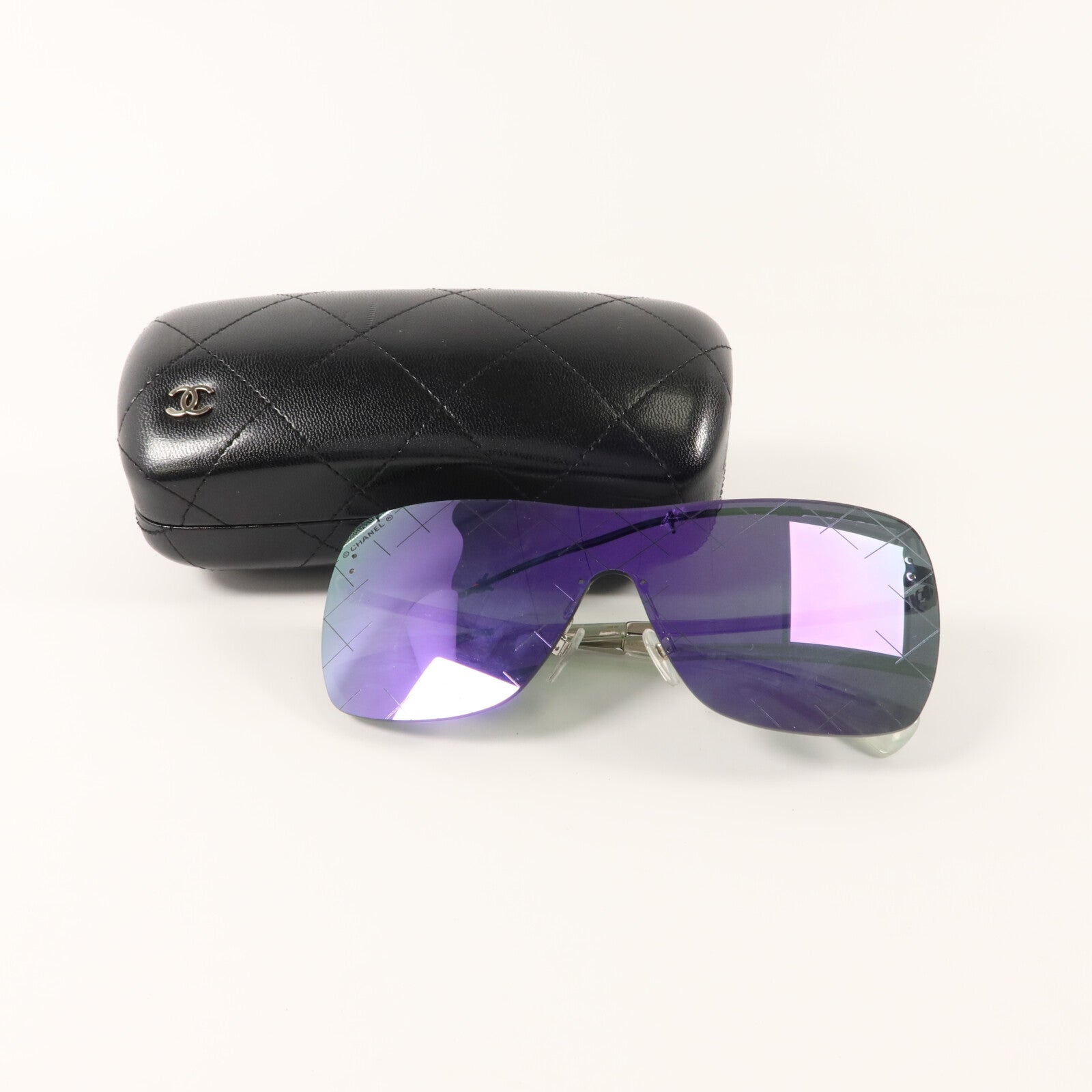 CHANEL 金屬/PVC Sunglasses太陽眼鏡