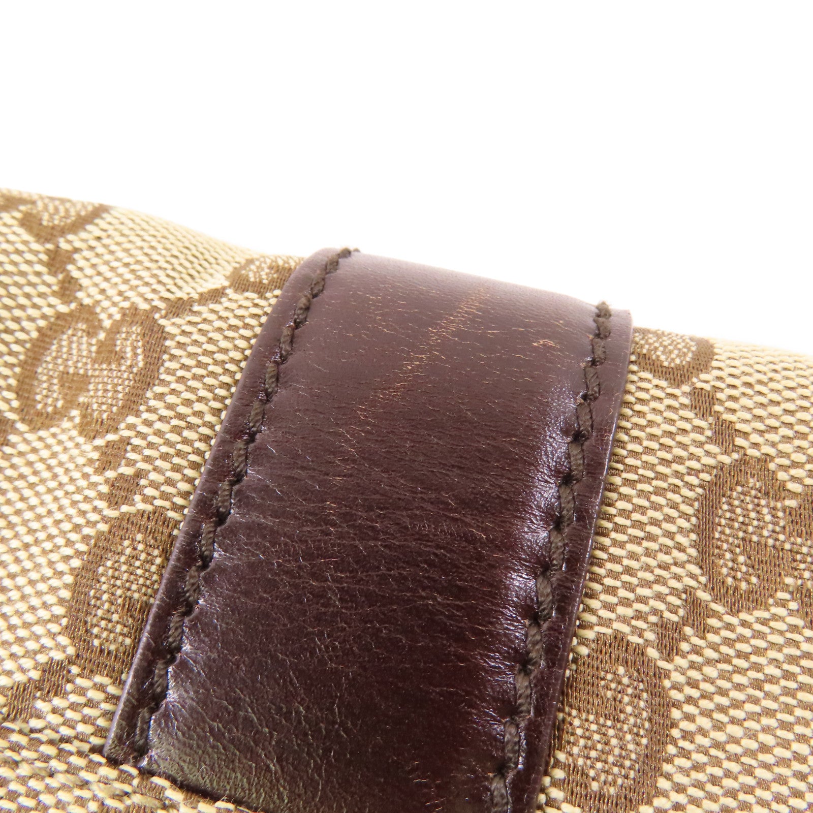 GUCCI 帆布Waist Bag銀扣腰包