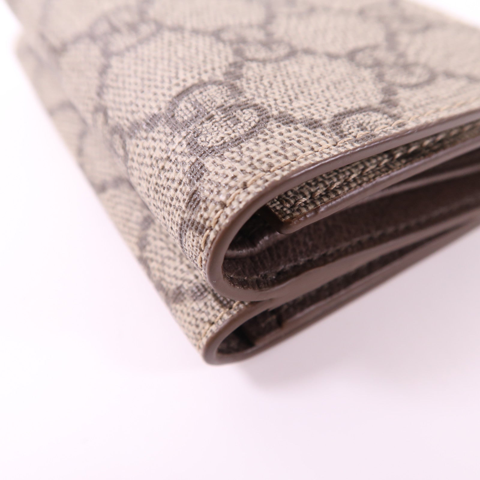 GUCCI 塗層帆布Ivory Interior GG錢包