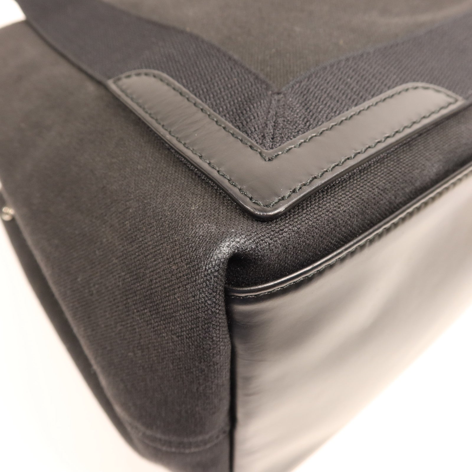 BALENCIAGA 帆布Tote Bag銀扣手挽袋