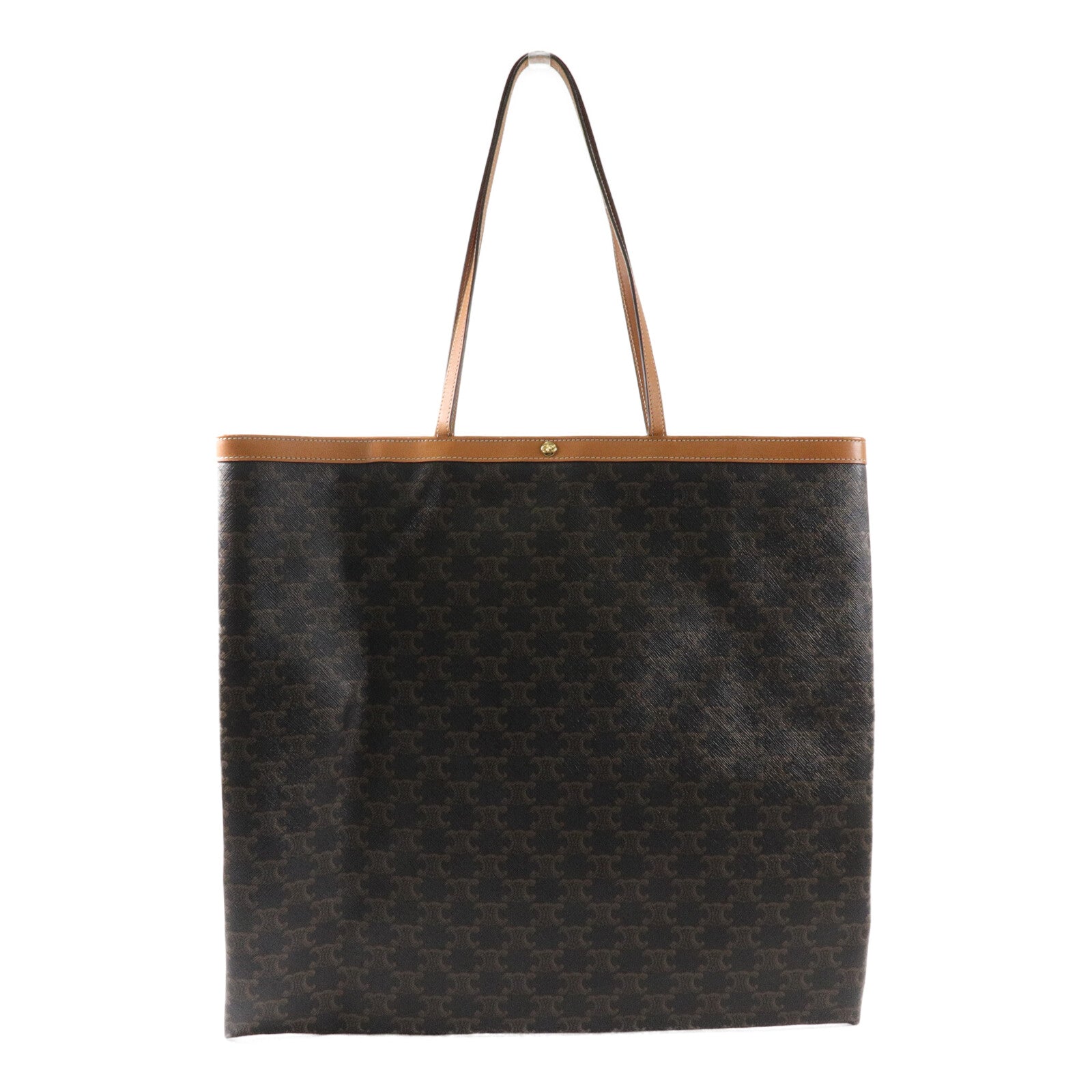 CELINE 塗層帆布Large Flat Shopping Tote手挽袋