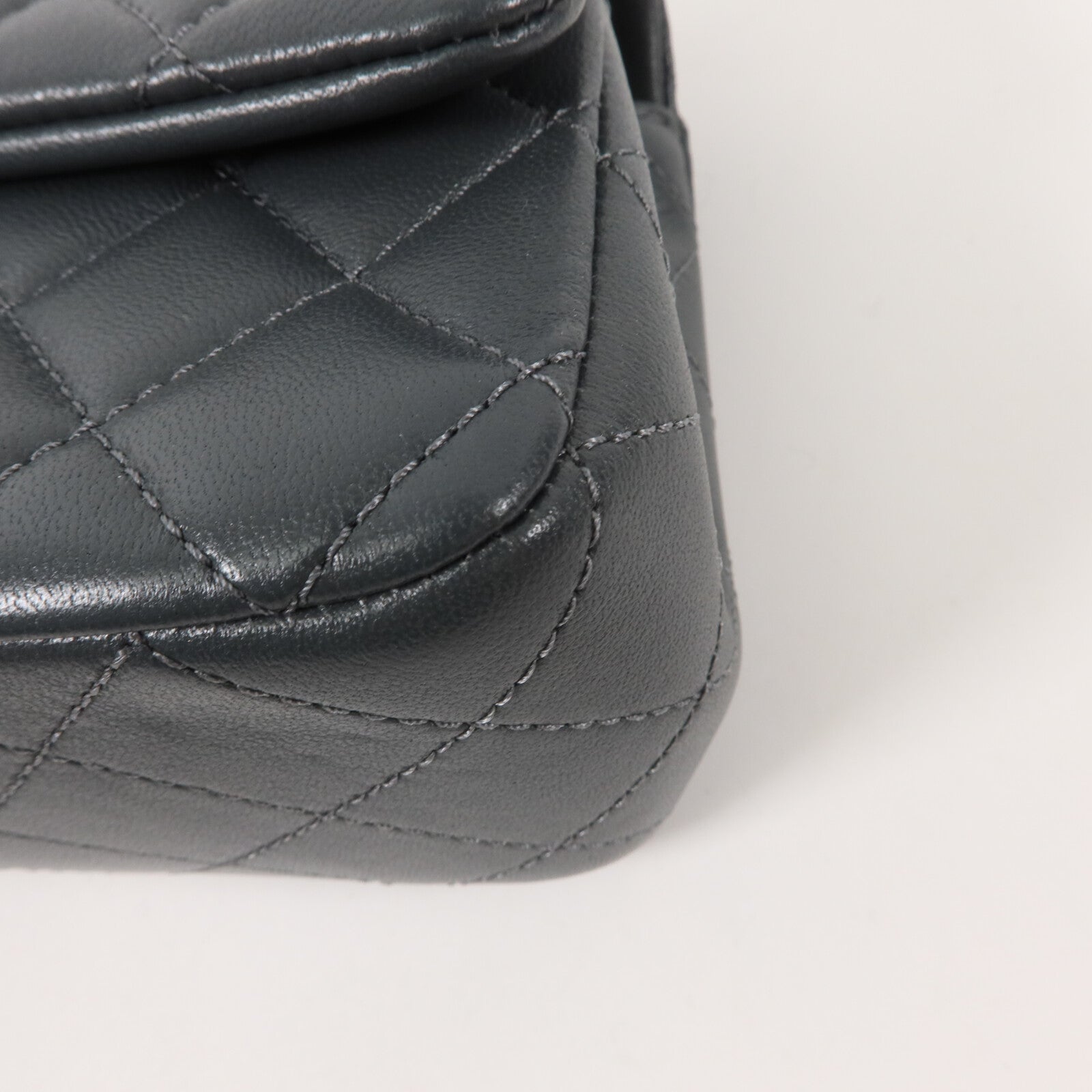 CHANEL 羊皮皮革Mini Flap Bag鏈帶肩背袋