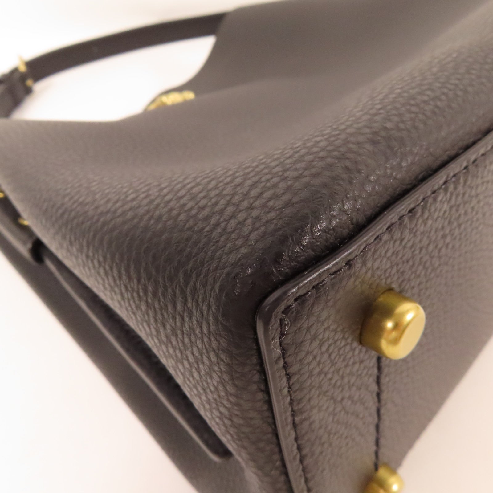 COACH 牛皮皮革Willow Bucket金扣手挽肩背兩用袋