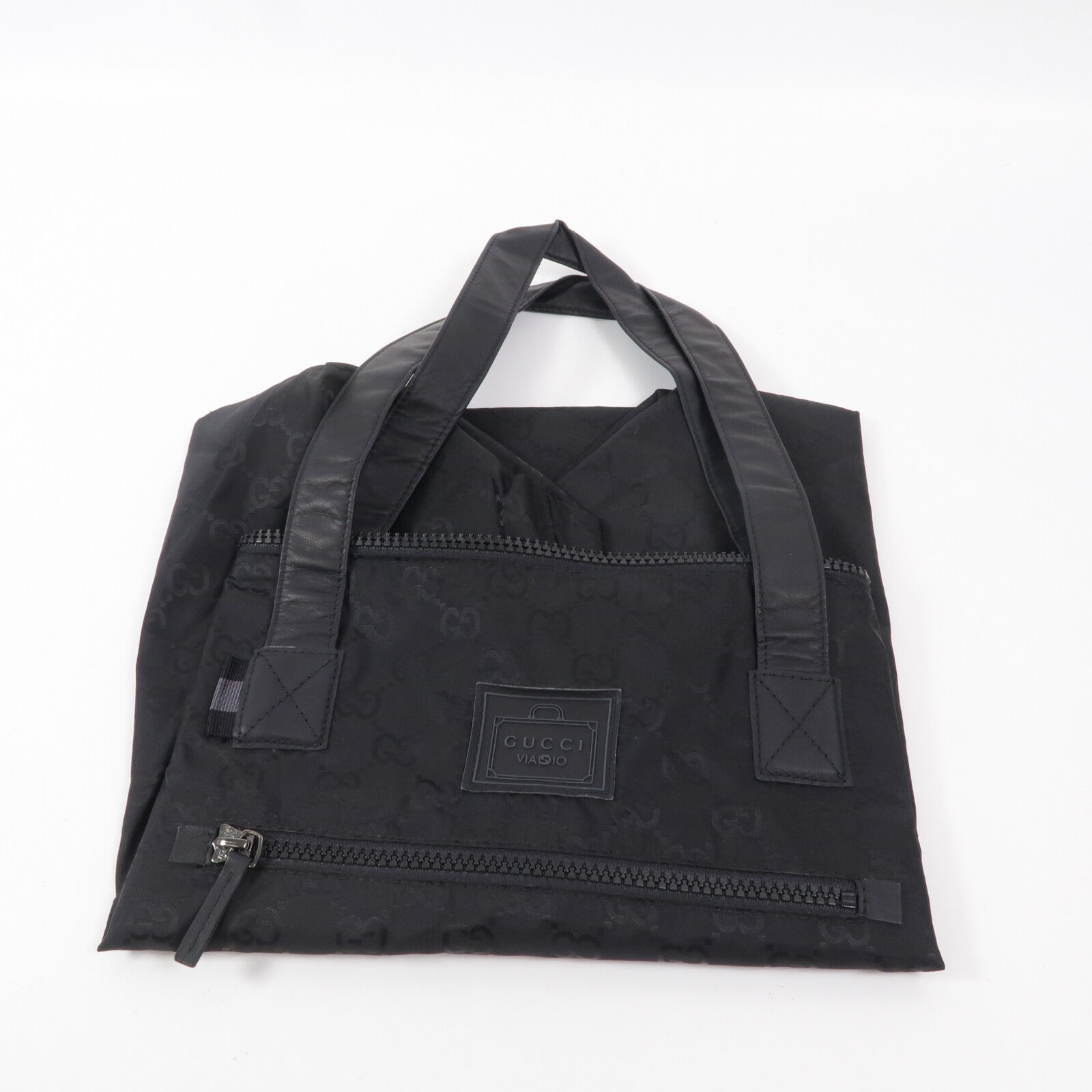 GUCCI 尼龍Tote Bag肩背袋
