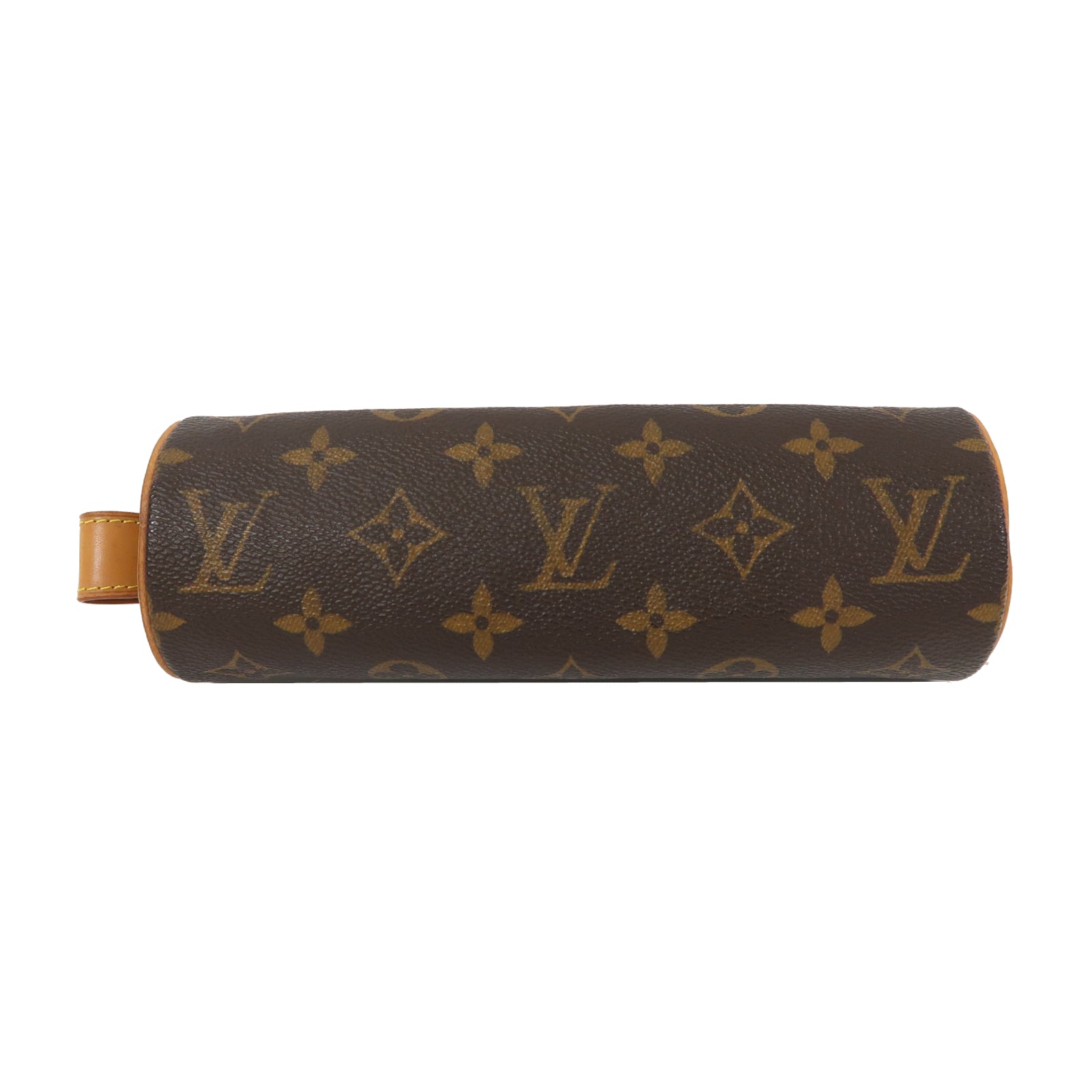 LOUIS VUITTON Monogram Pencil Case金扣筆袋啡色