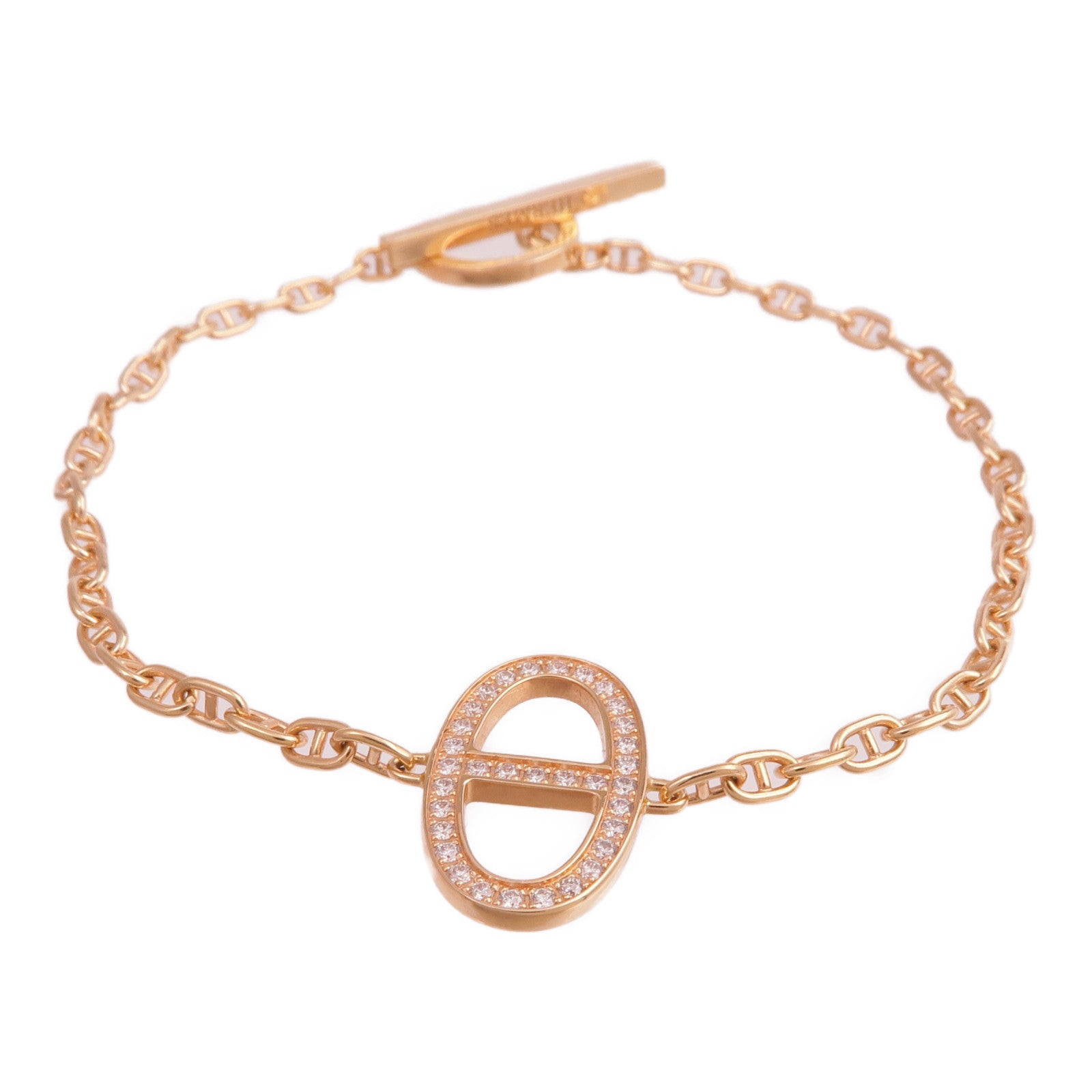 HERMES 18K玫瑰金Farandole Bracelet手鏈