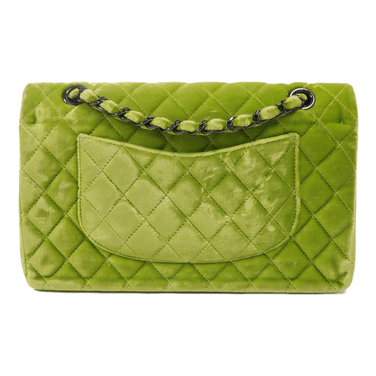 CHANEL 天鵝絨Classic 25鏈帶肩背袋